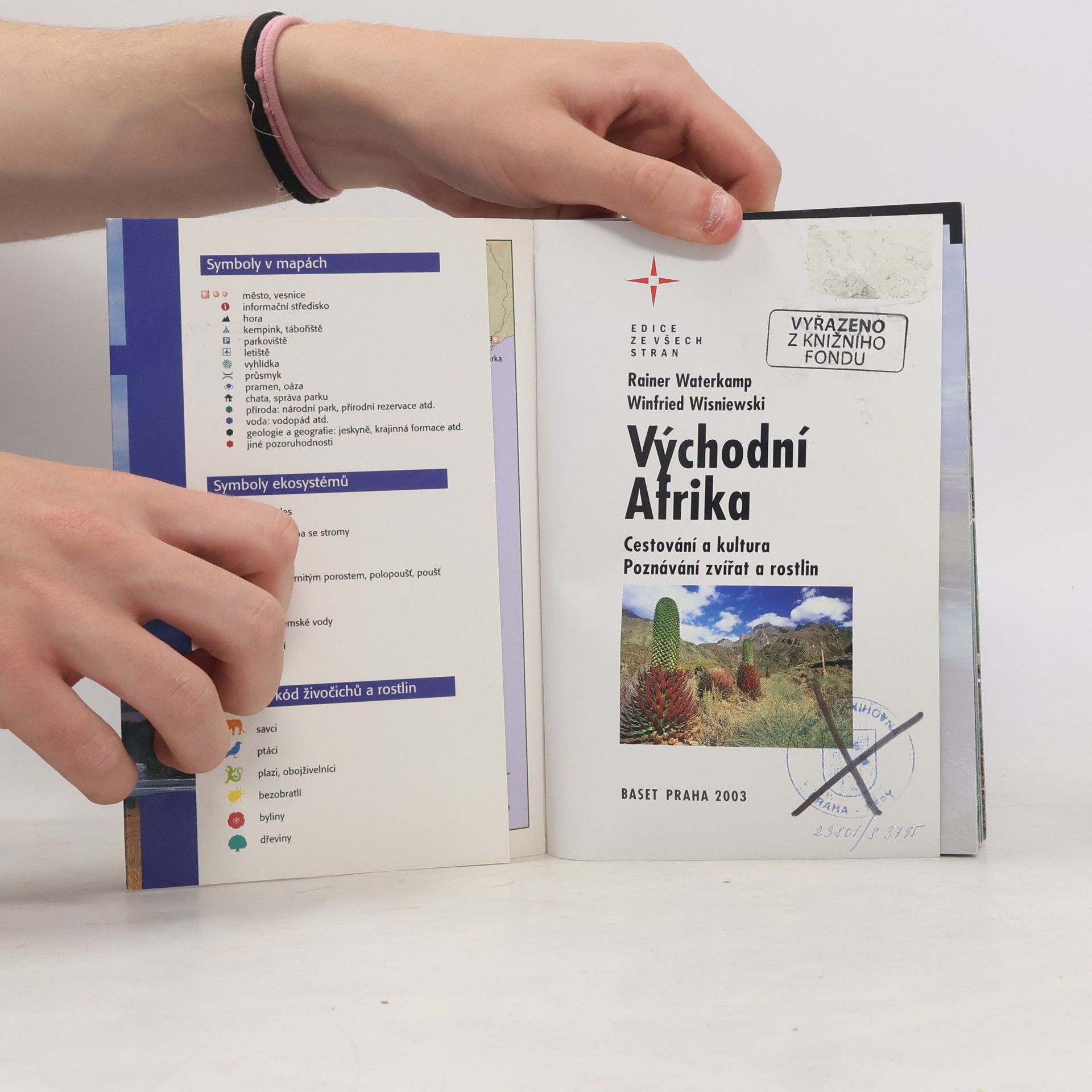 Rainer Waterkamp Východní Afrika: Cestování a kultura, poznávání zvířat a rostlin