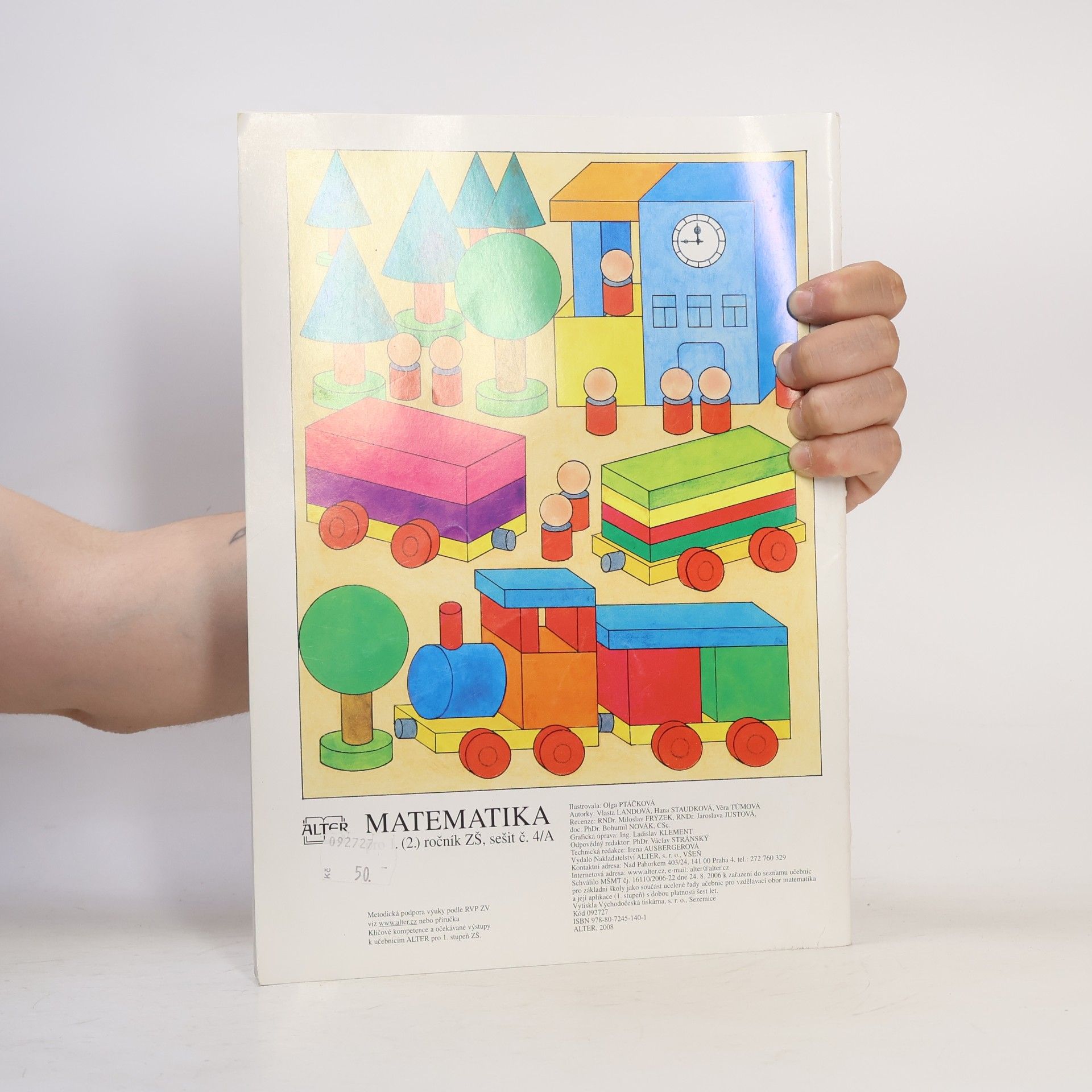 Olga Ptáčková Matematika (2.) ročník ZŠ, sešit č. 4/A