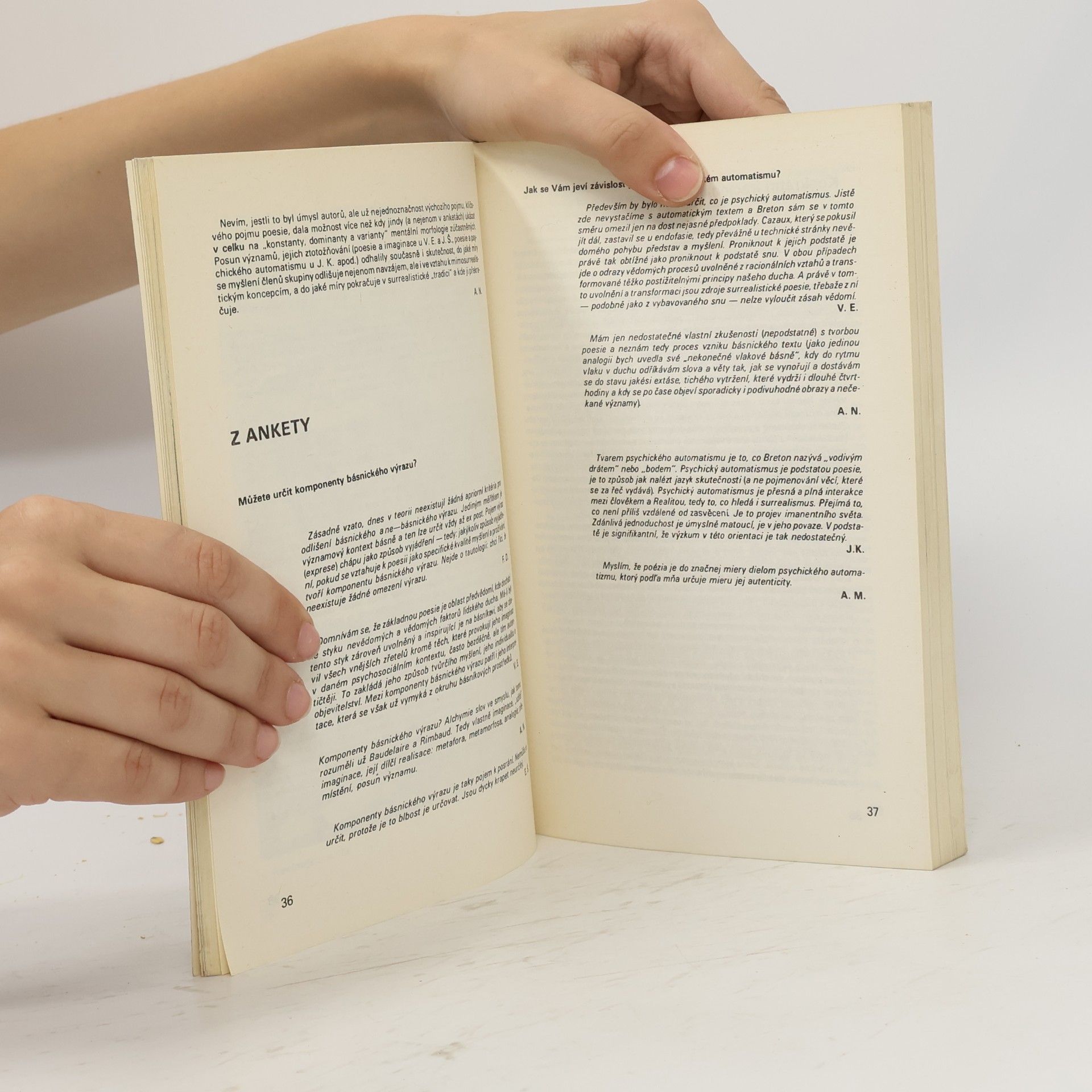 Jiří Koubek Opak zrcadla. Surrealistická poesie