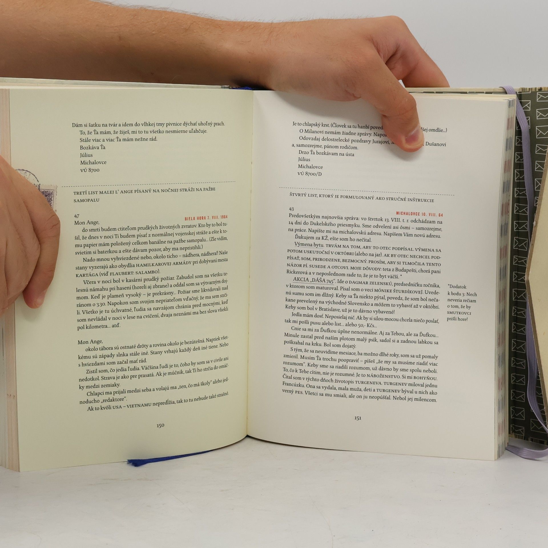Július Satinský Listy Oľge : korešpondencia Júliusa Satinského a Oľgy Lajdovej, 1962-1965