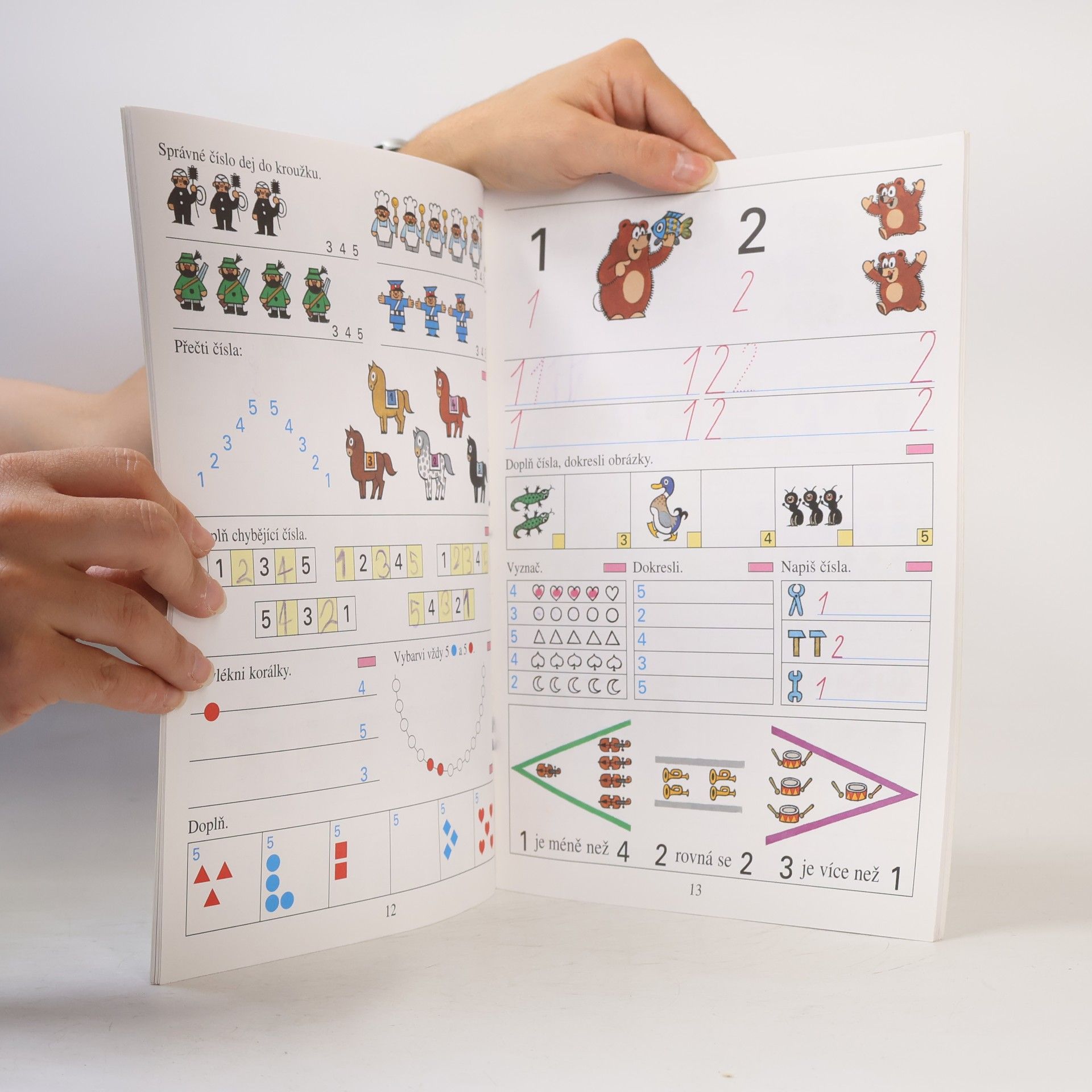 Zdeněk Miler Matematika. 1, Numerace, sčítání a odčítání do 6