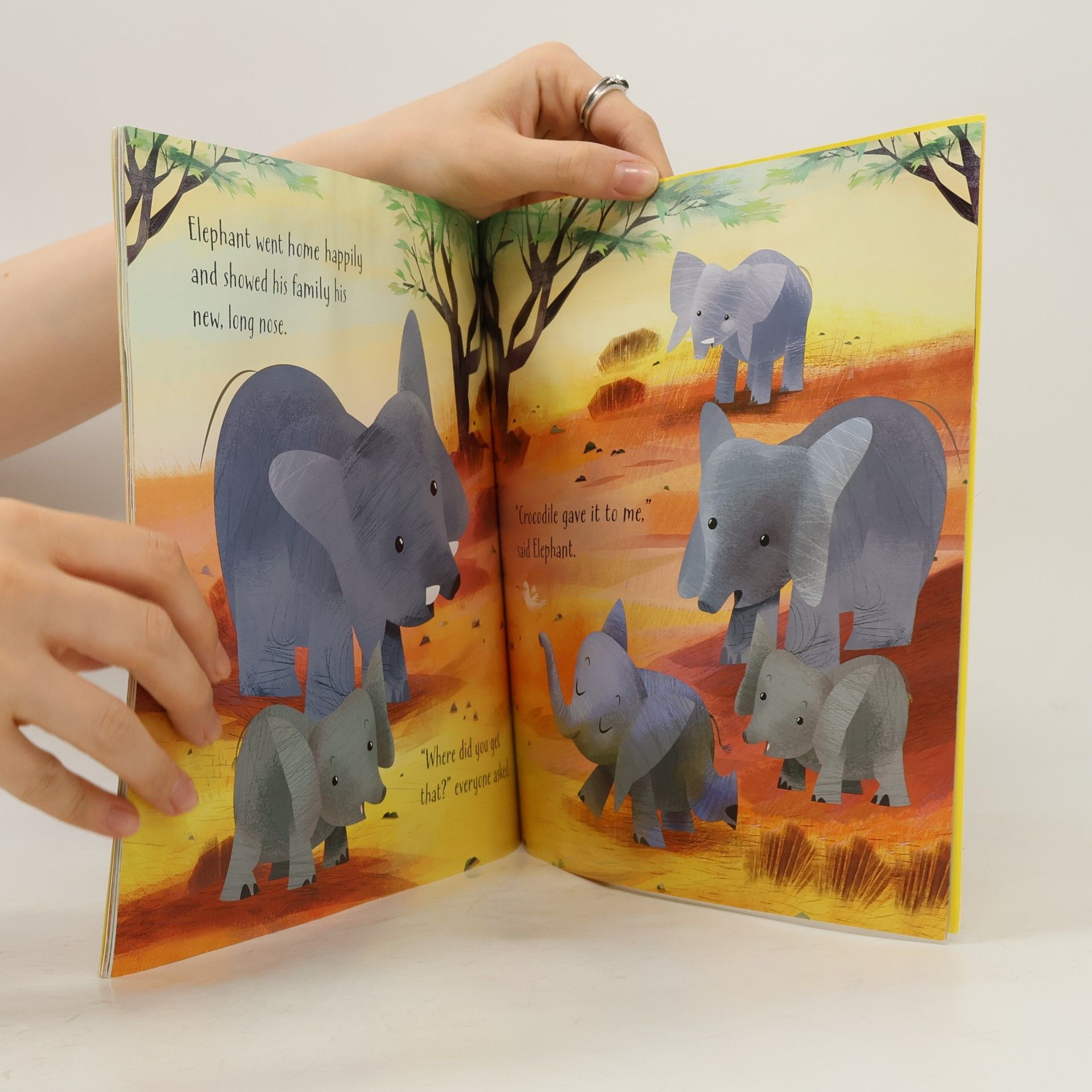 Anna Milbourne Usborne Picture Books: How The Elephant Got His Trunk