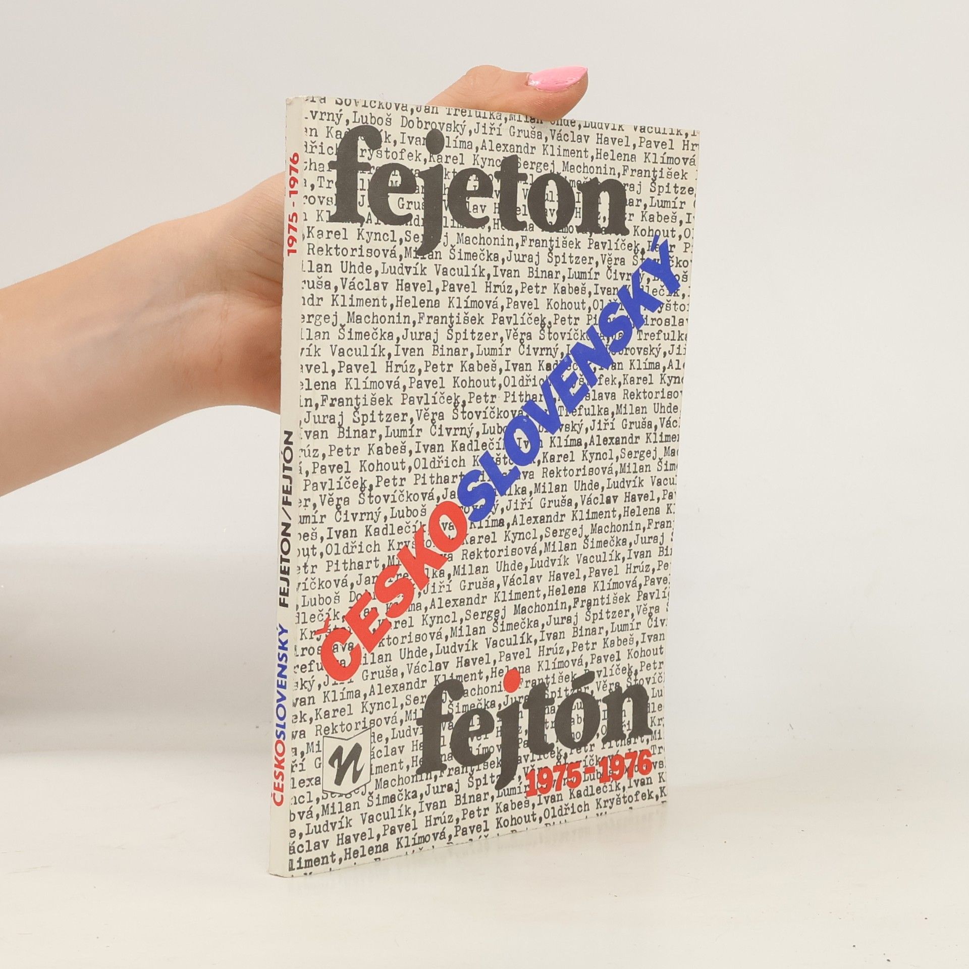 Ludvík Vaculík Československý fejeton/fejtón 1975-1976
