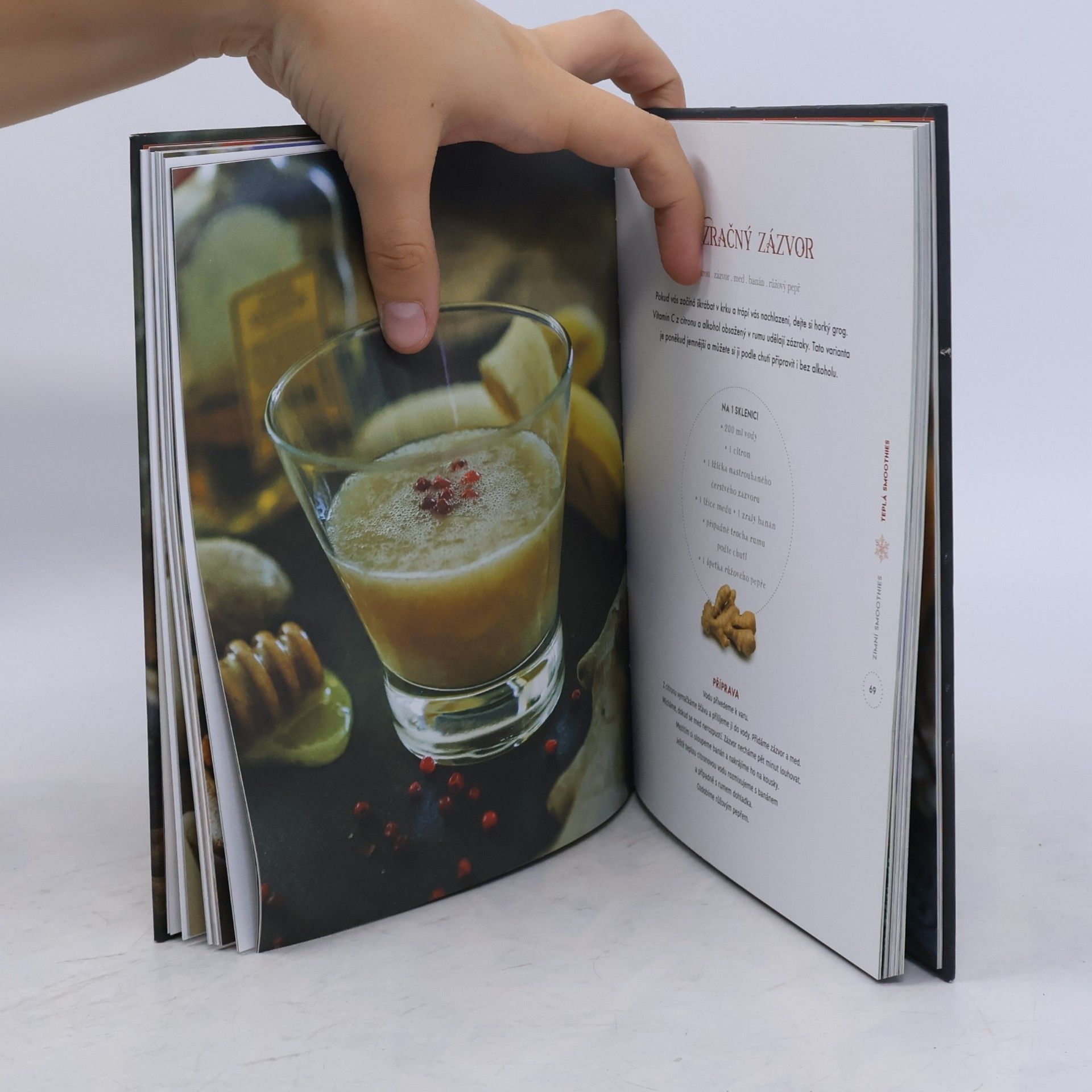 Drees Koren Zimní smoothies. Svěží, zdravá, smetanová, teplá