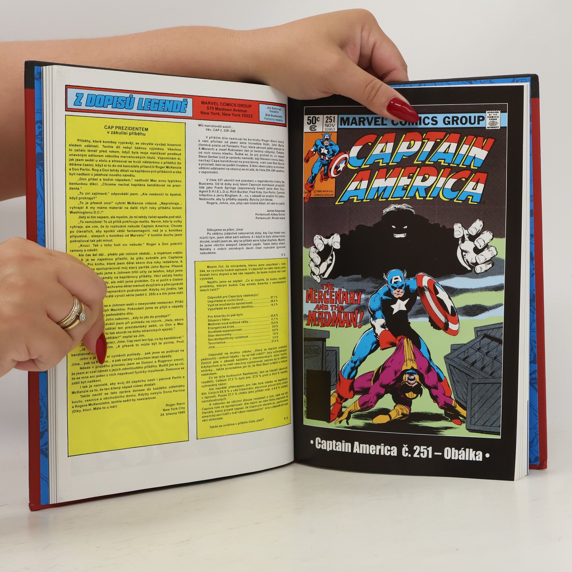 John Byrne Nejmocnější hrdinové Marvelu 6. Captain America