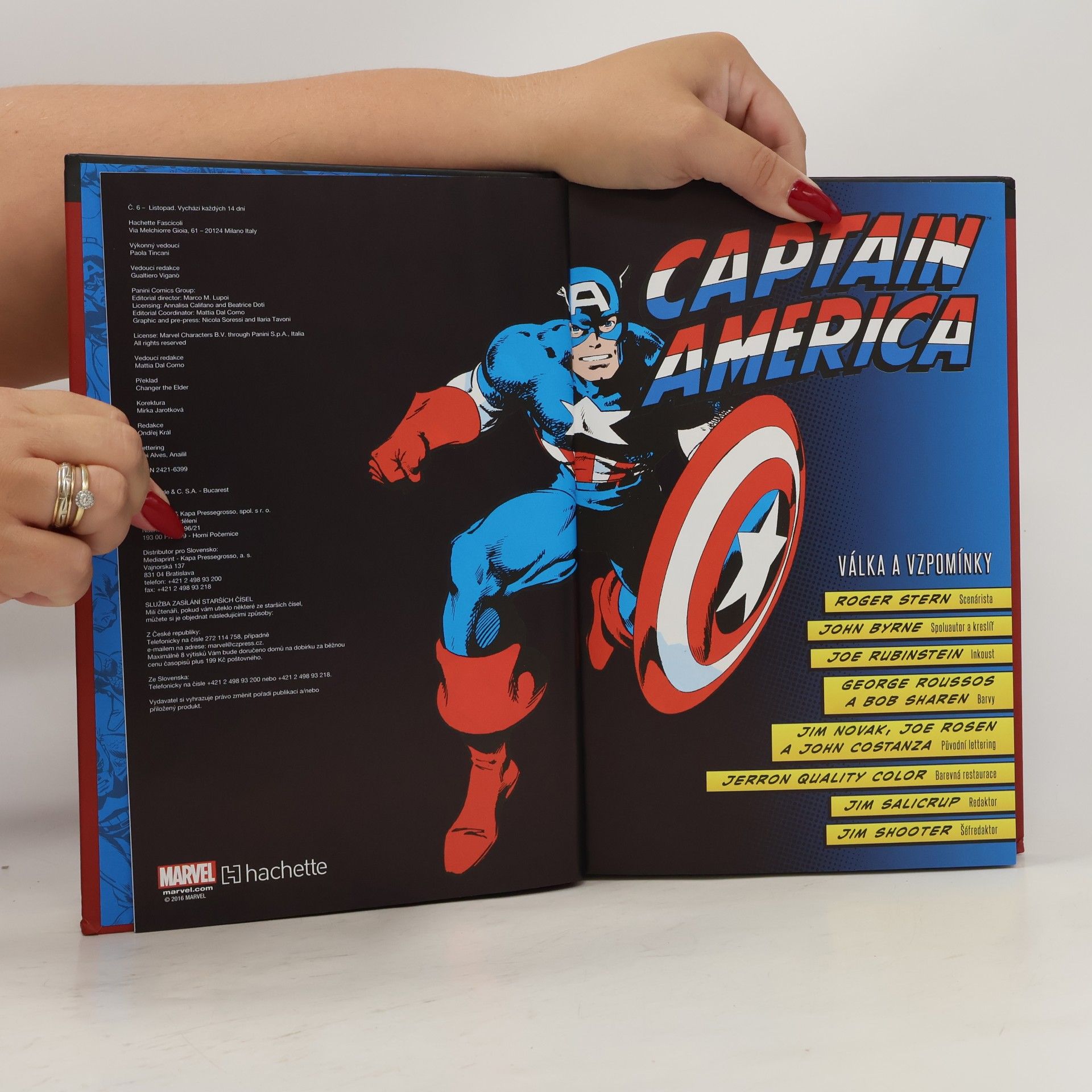 John Byrne Nejmocnější hrdinové Marvelu 6. Captain America