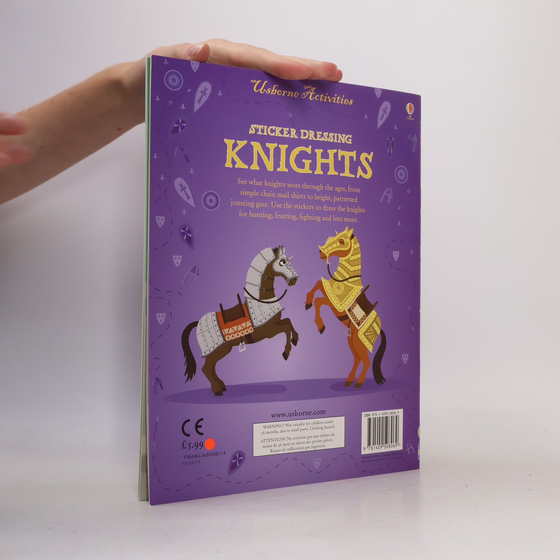 Kate Davies Sticker Dressing Knights
