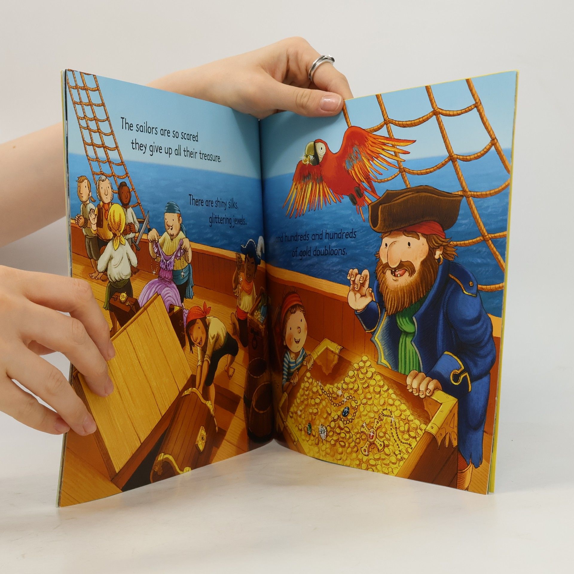 Anna Milbourne On a Pirate Ship