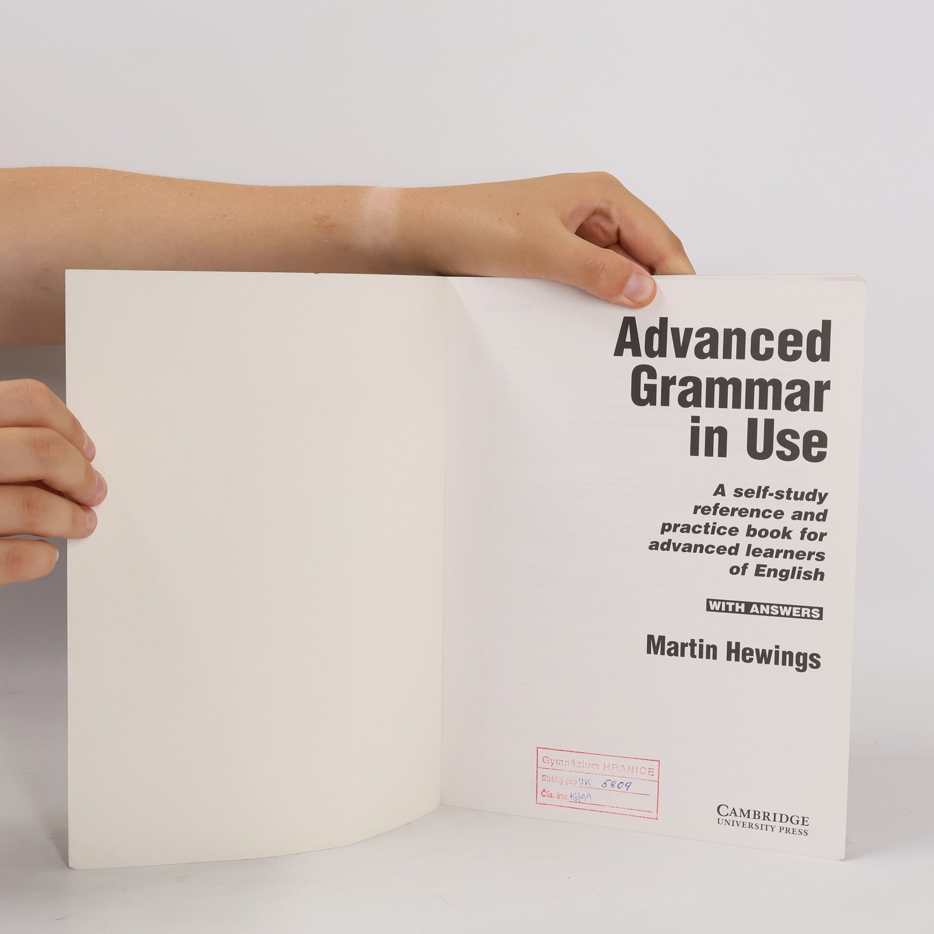 Martin Hewings Advanced Grammar in Use. Practice Book
