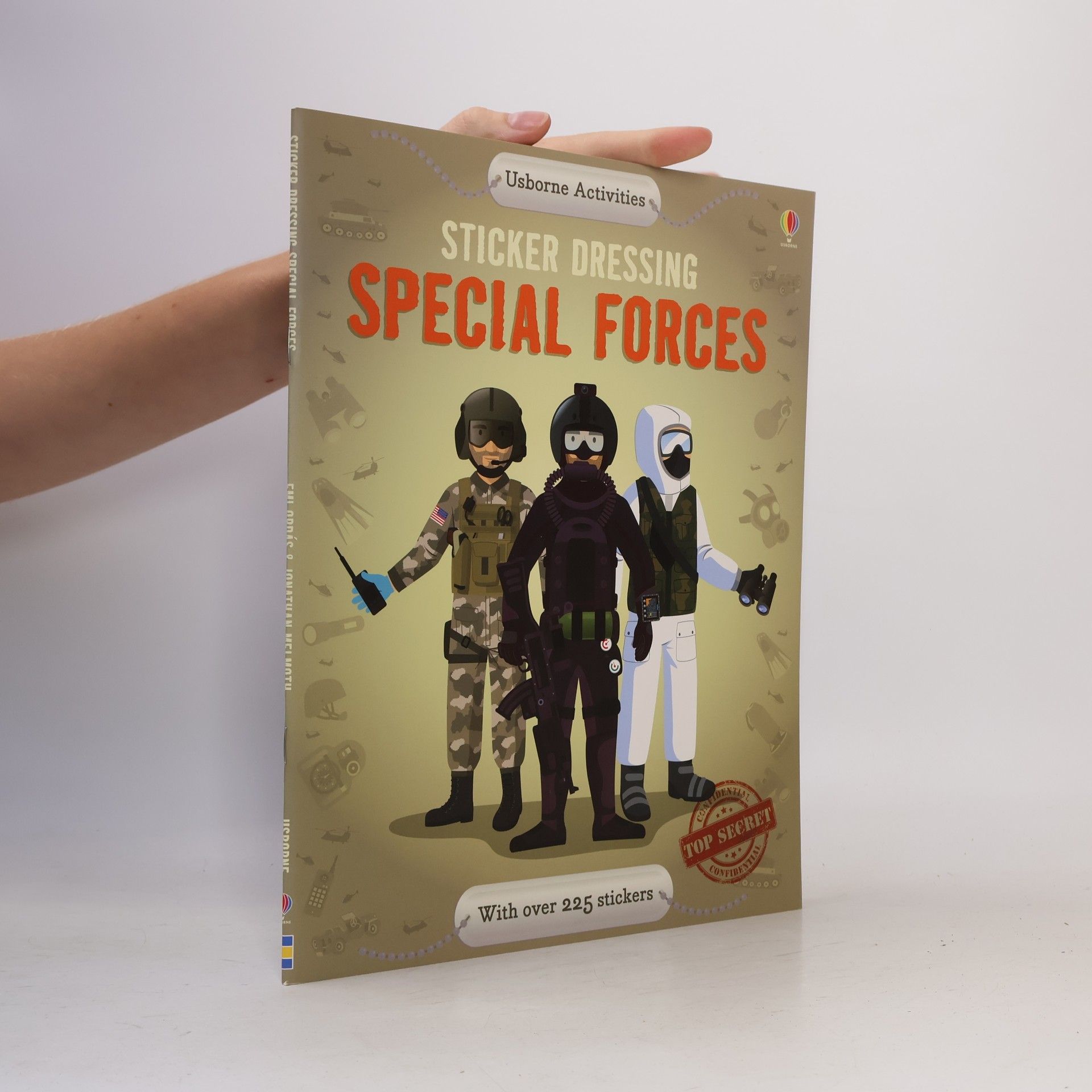 Emi Ordás Sticker dressing special forces
