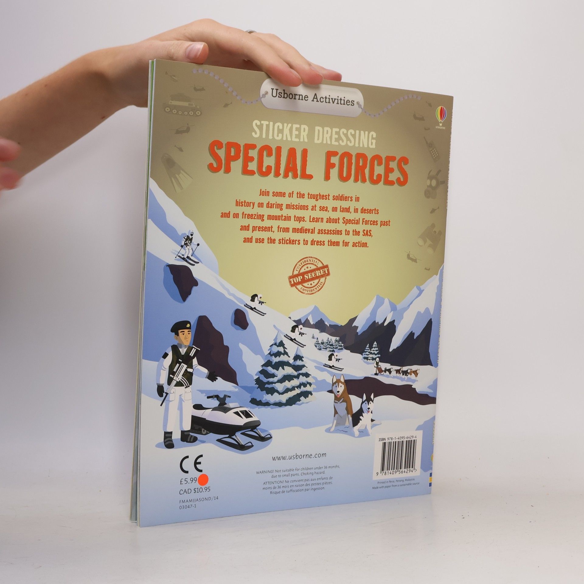 Jonathan Melmoth Sticker dressing special forces
