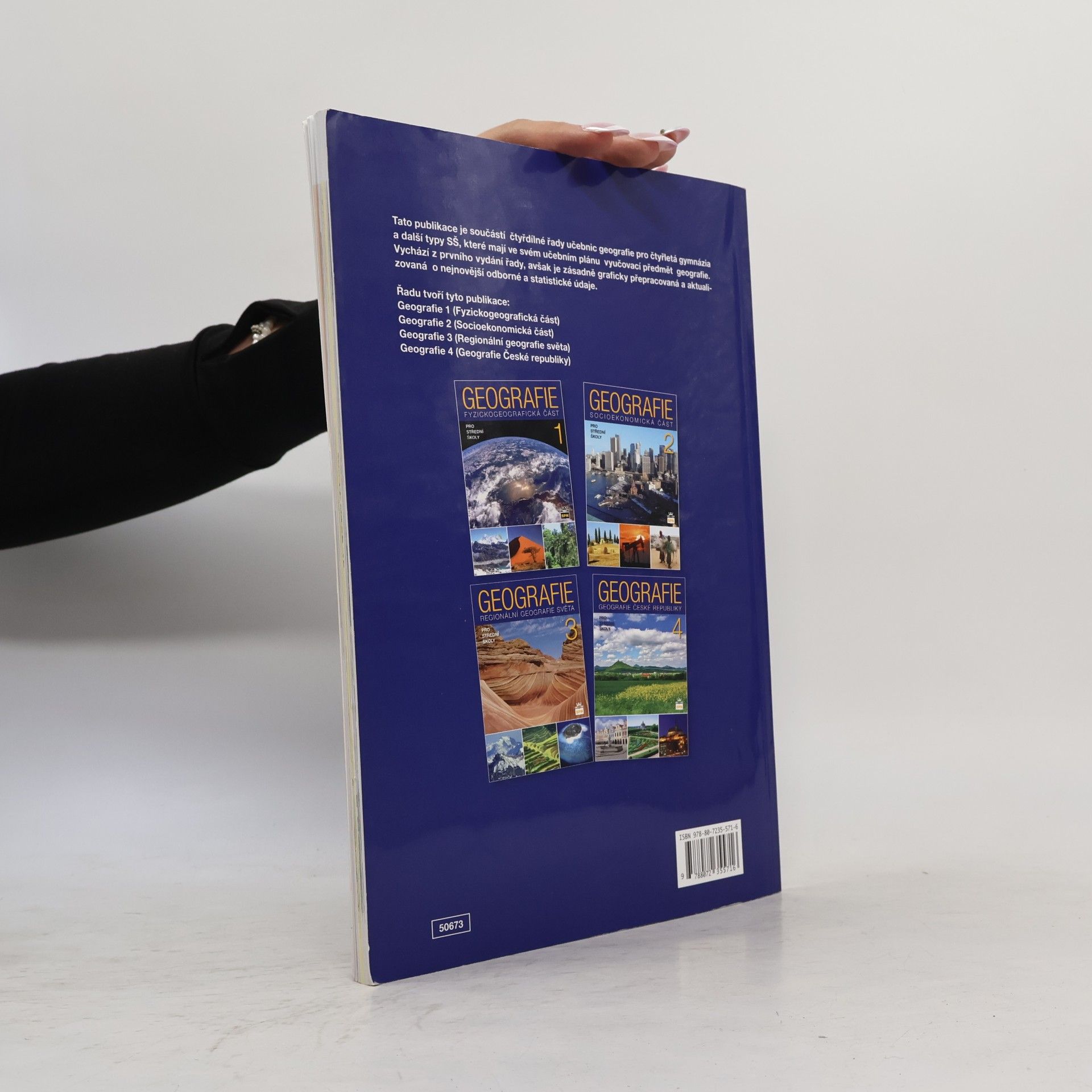 Jiří Kastner Geografie 4 : geografie České republiky: Pro střední školy