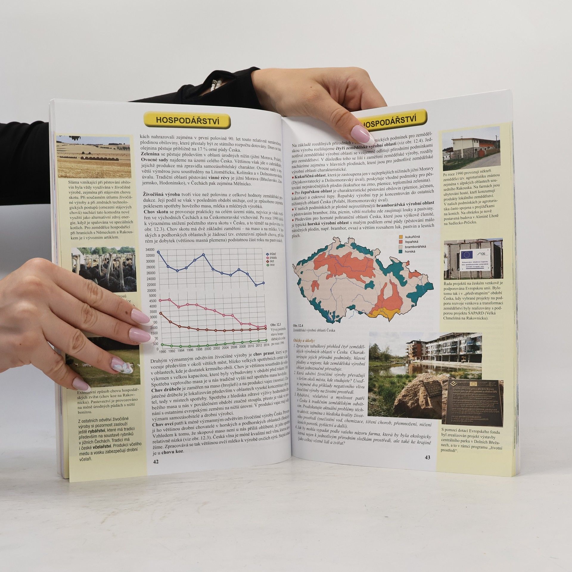 Jiří Kastner Geografie 4 : geografie České republiky: Pro střední školy