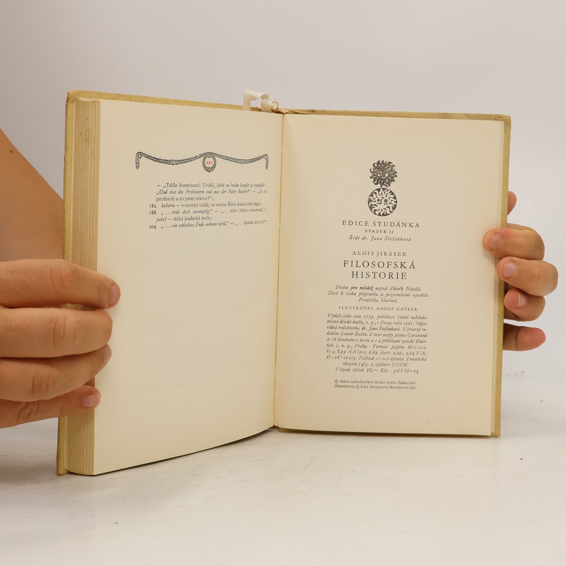 Alois Jirásek Filosofská historie