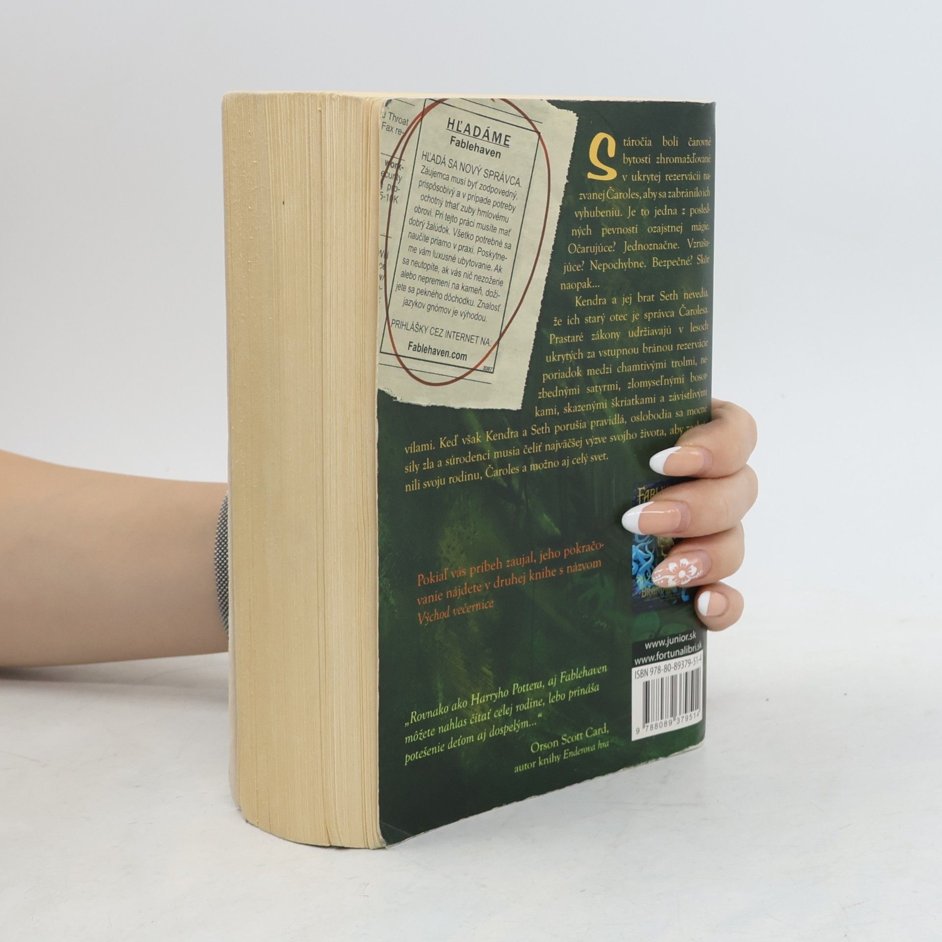 Brandon Mull Fablehaven 1. Čaroles