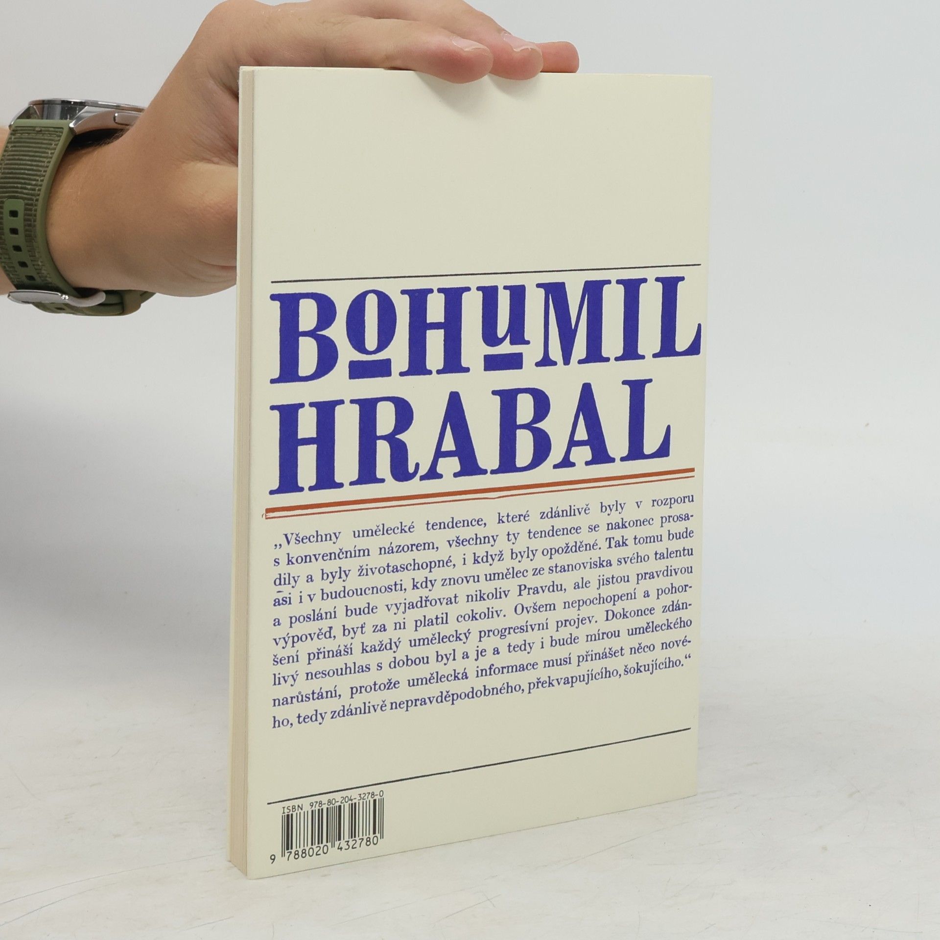 Bohumil Hrabal Domácí úkoly. Úvahy a rozhovory