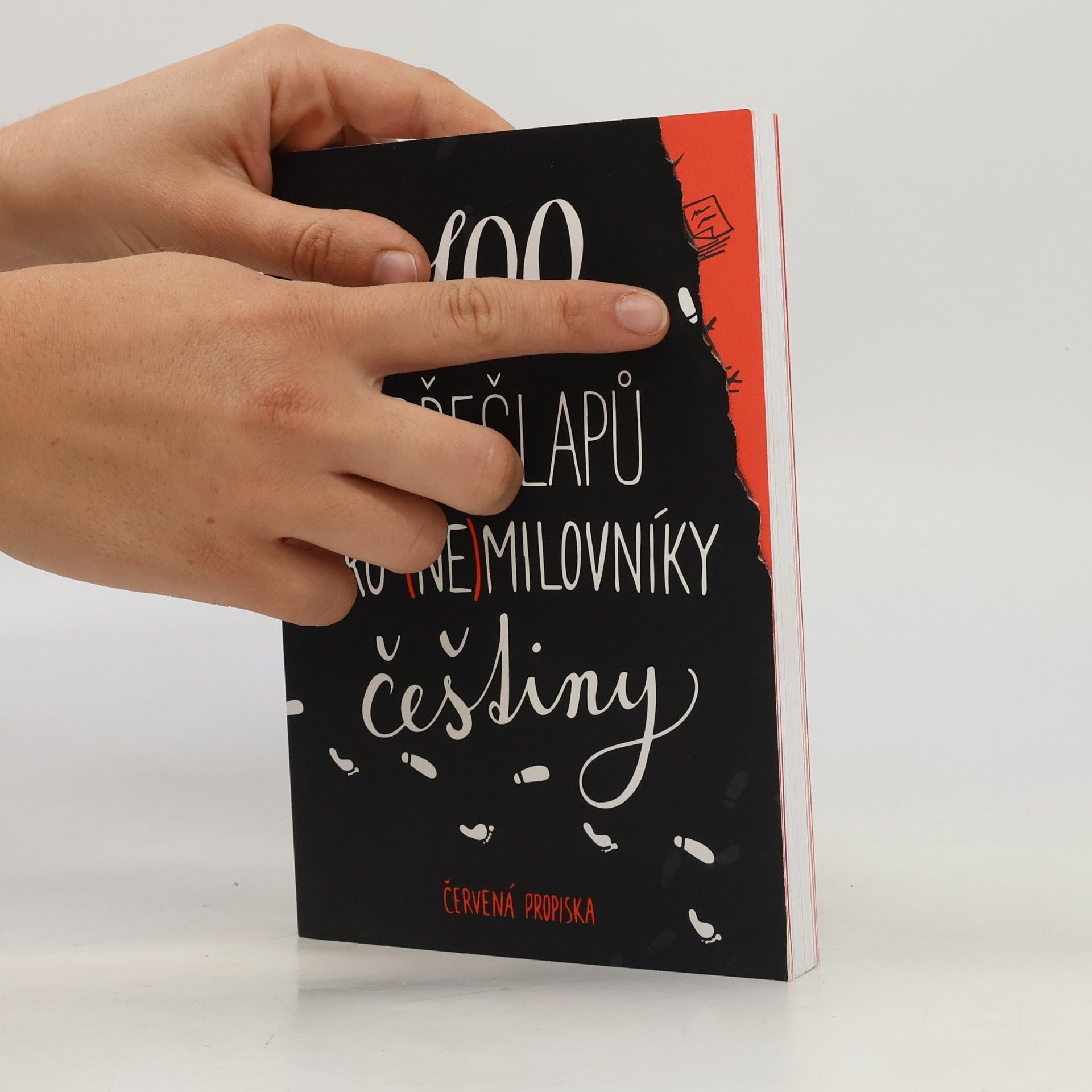 Červená propiska 100 přešlapů pro (ne)milovníky češtiny