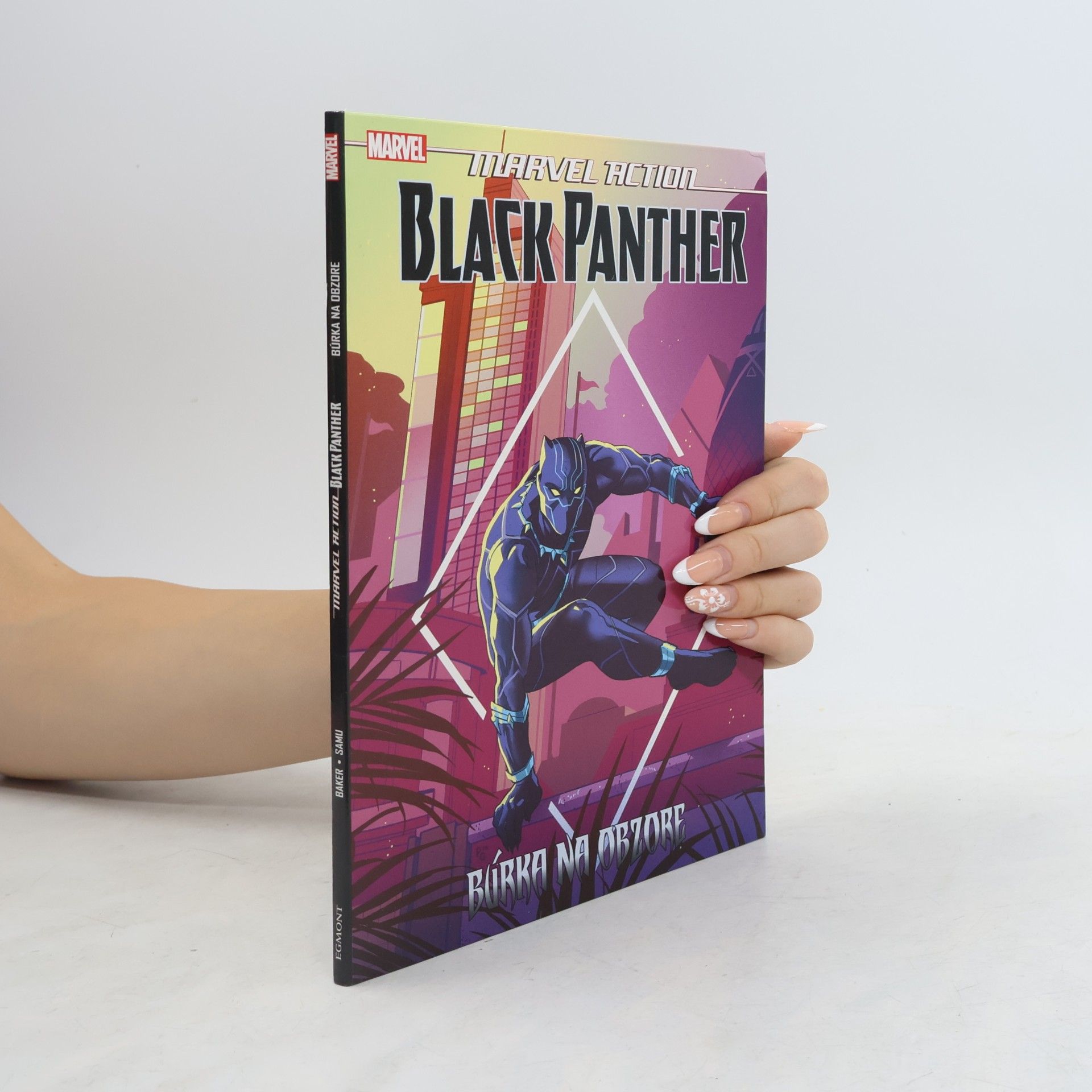 Kyle Baker Marvel Action. Black panther. Búrka na obzore