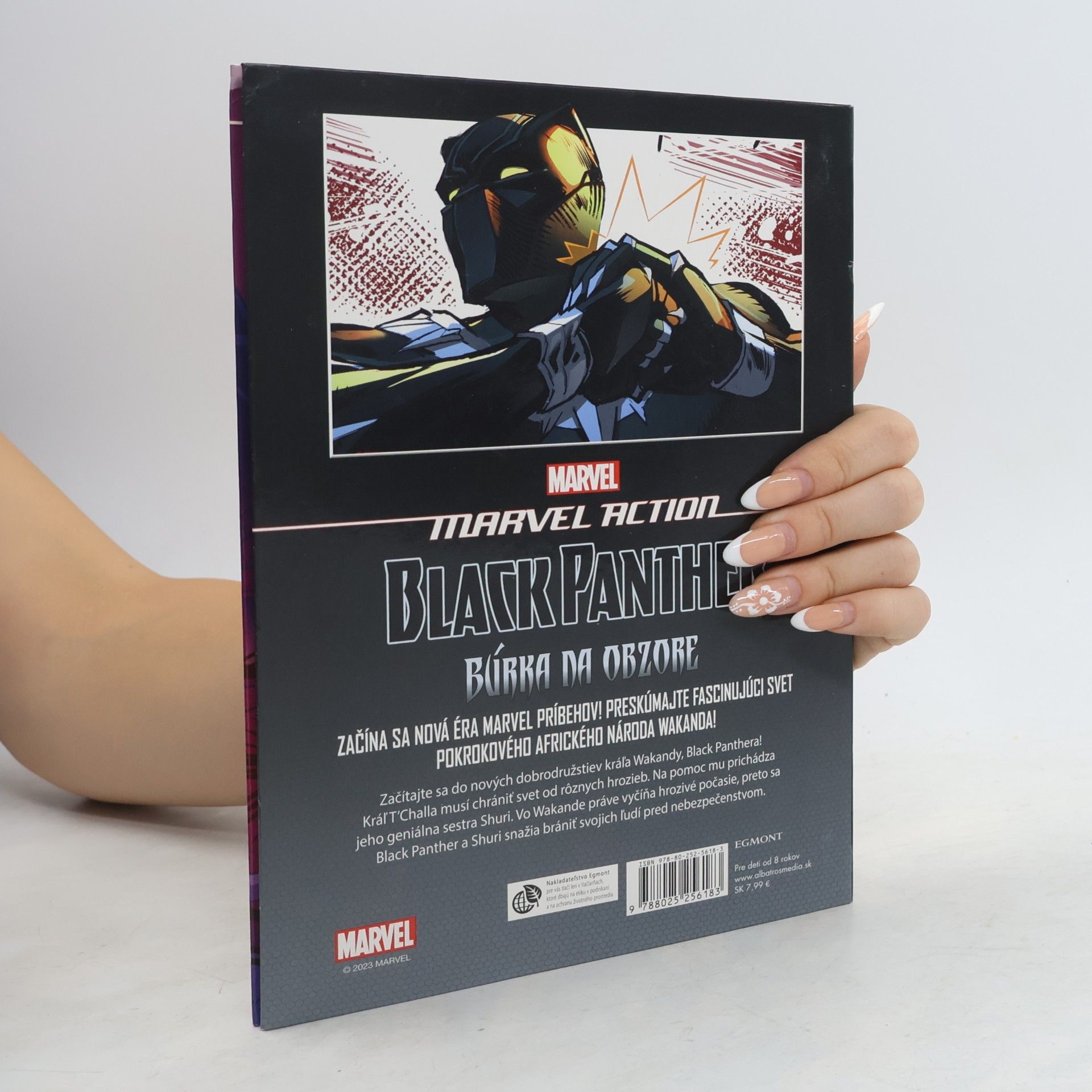 Kyle Baker Marvel Action. Black panther. Búrka na obzore