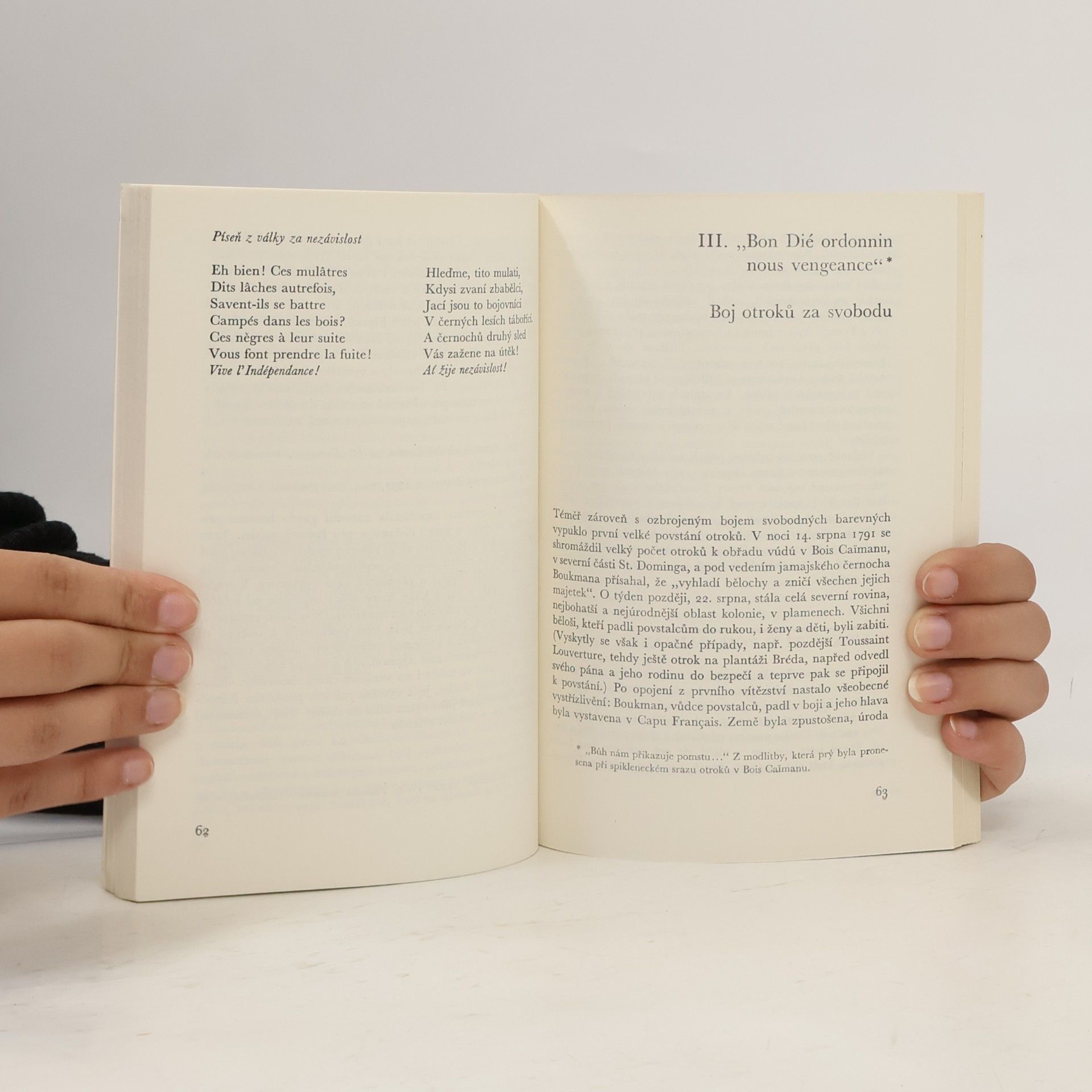 Hans Christoph Buch Nezávislost San Dominga