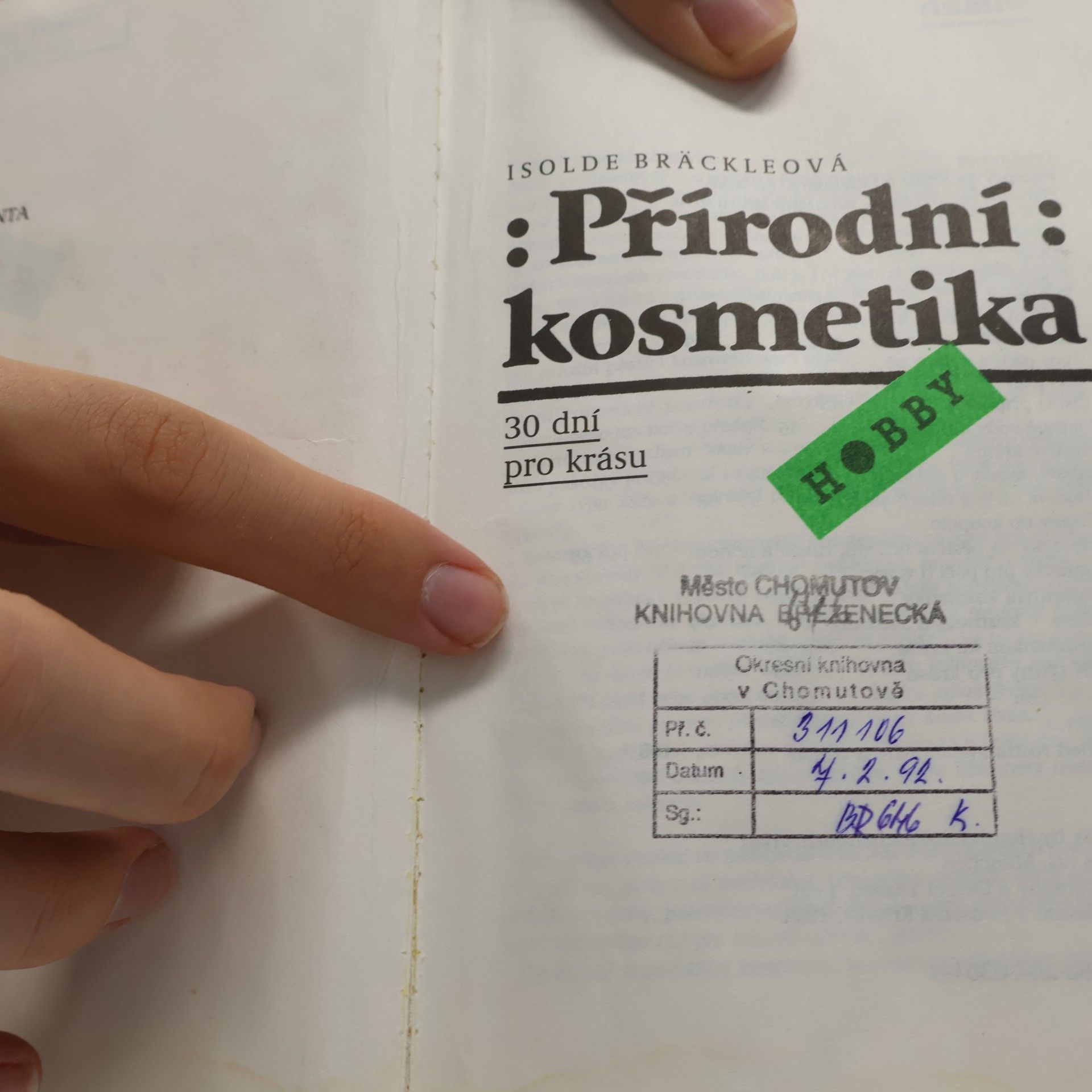 Isolde Bräckle Přírodní kosmetika : 30 dní pro krásu