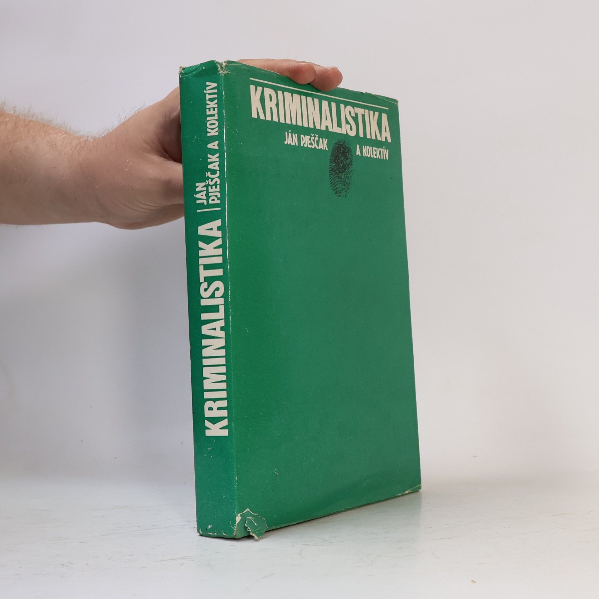 Ján Pješčak Kriminalistika. Učebnica pre právnické fakulty