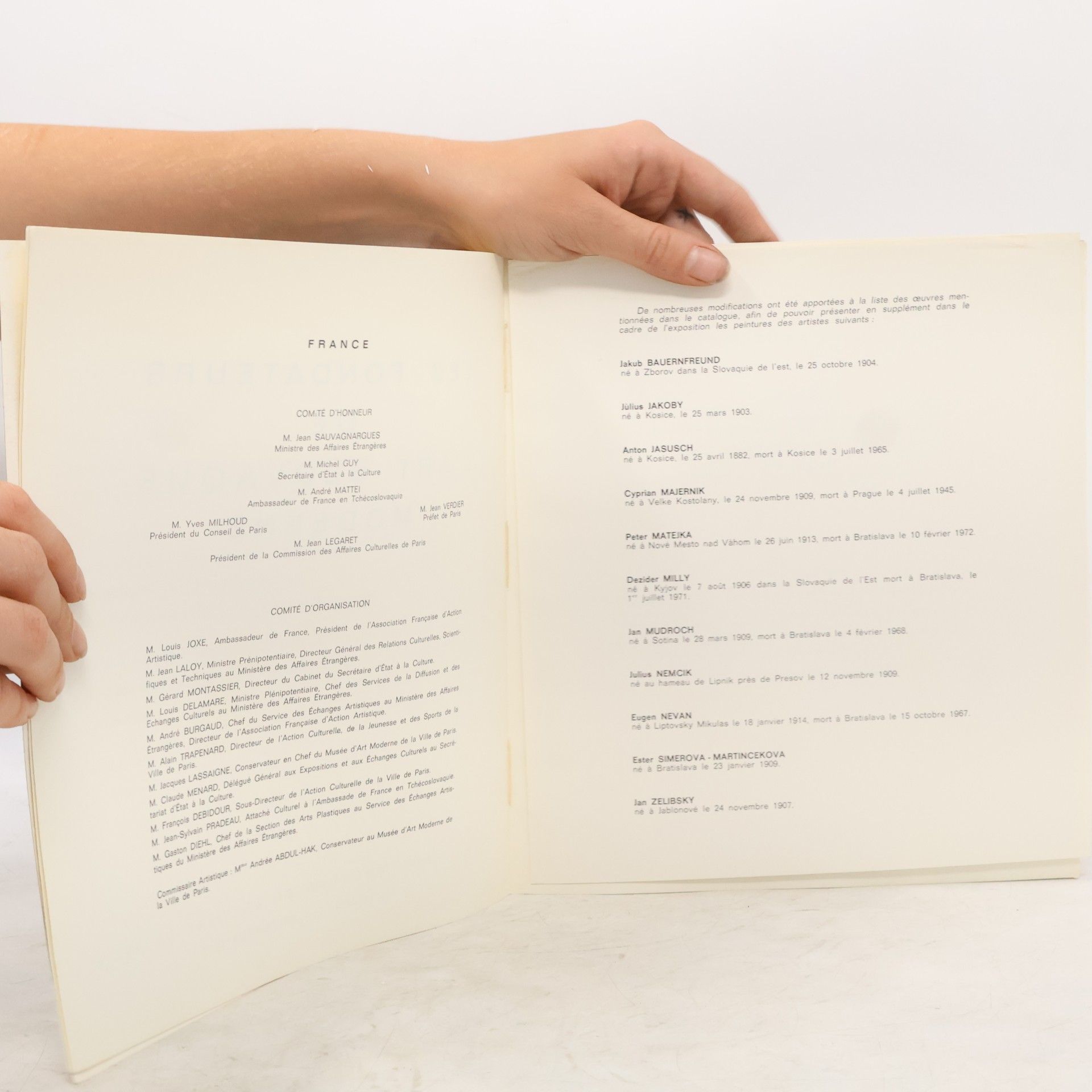 Collectif d'auteurs Les fondateurs de l'art slovaque moderne