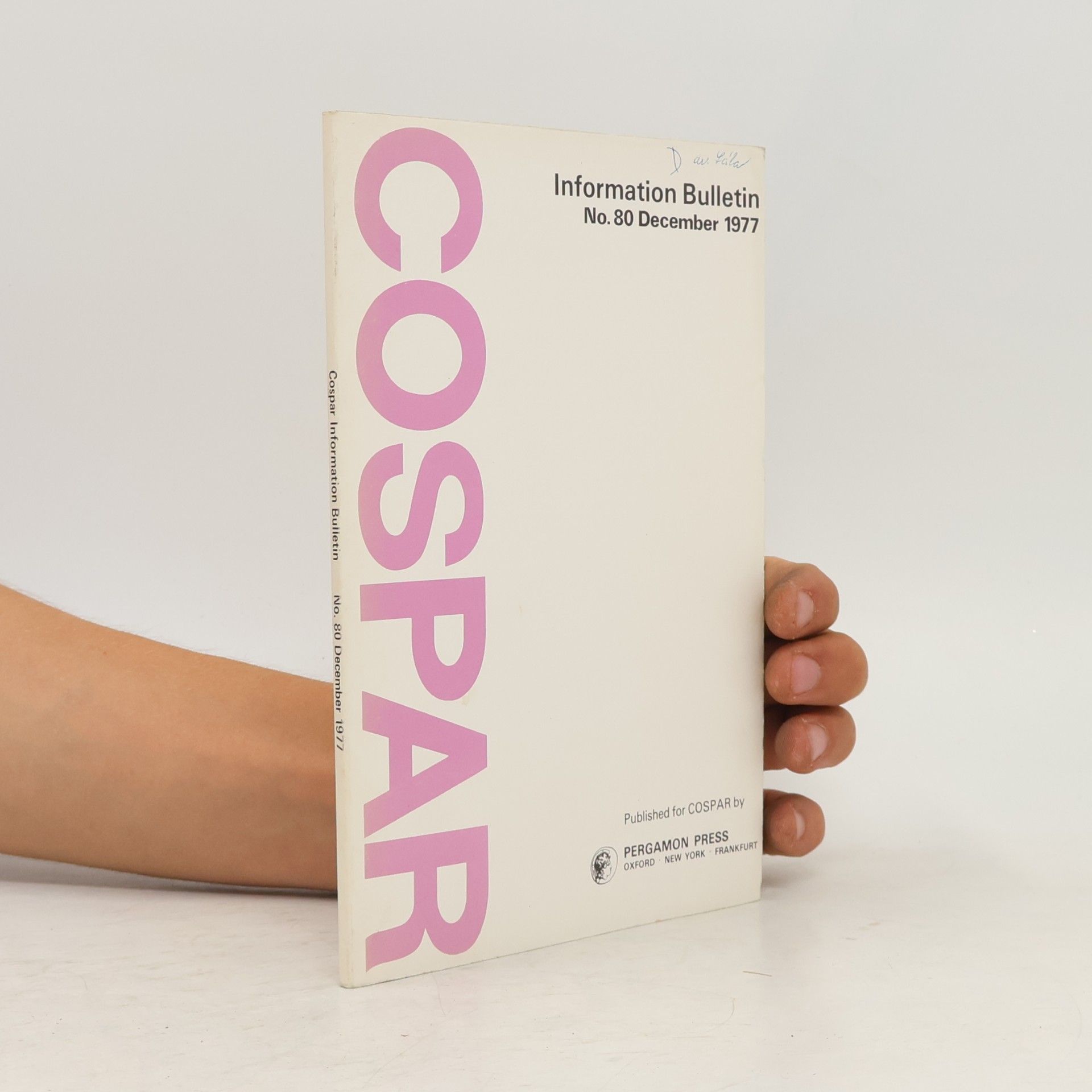 Various authors COSPAR Information Bulletin 80