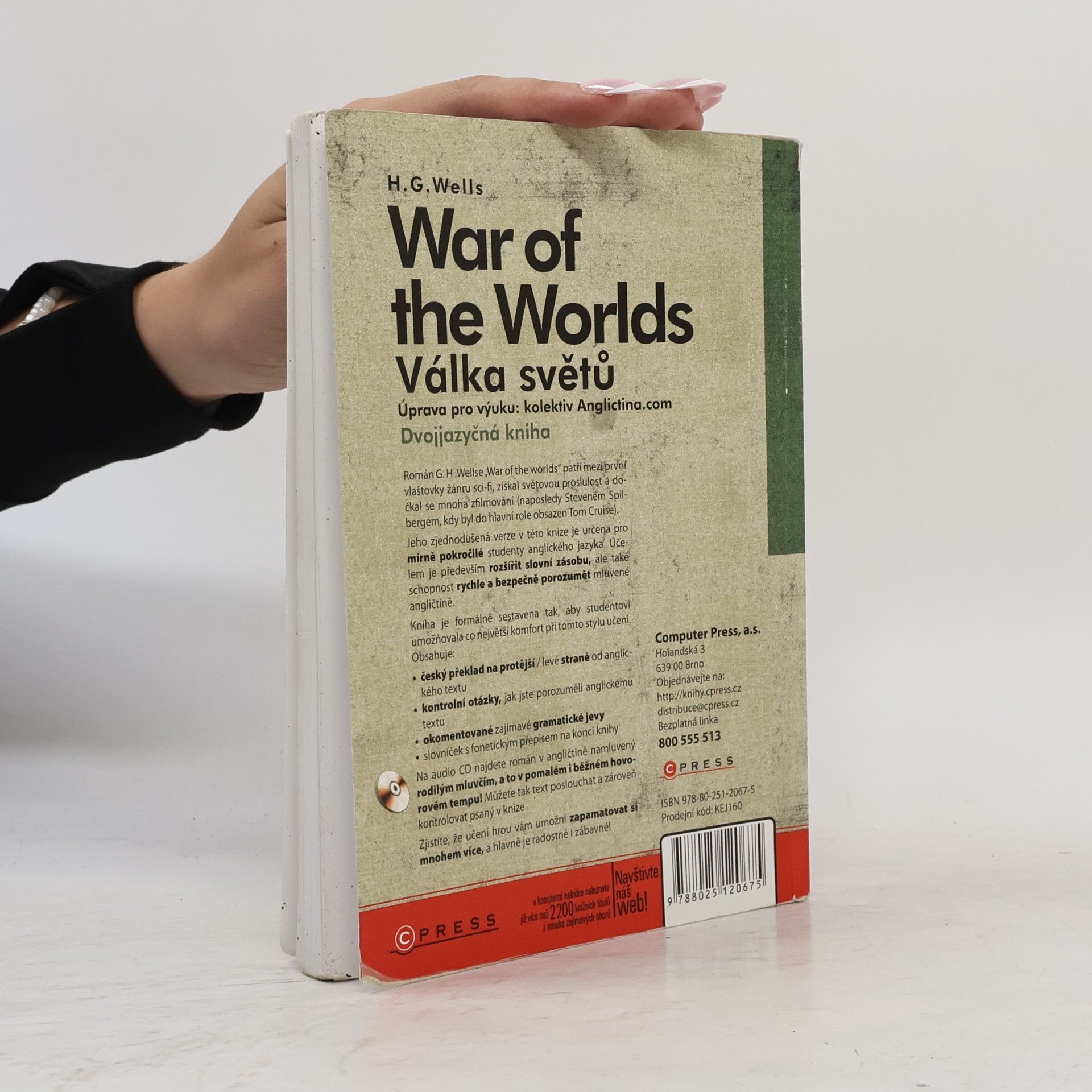 H. G. Wells Válka světů. War of the Worlds
