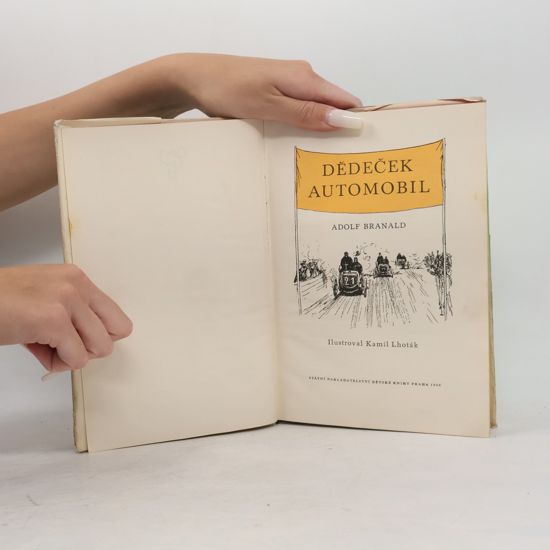Adolf Branald Dědeček automobil