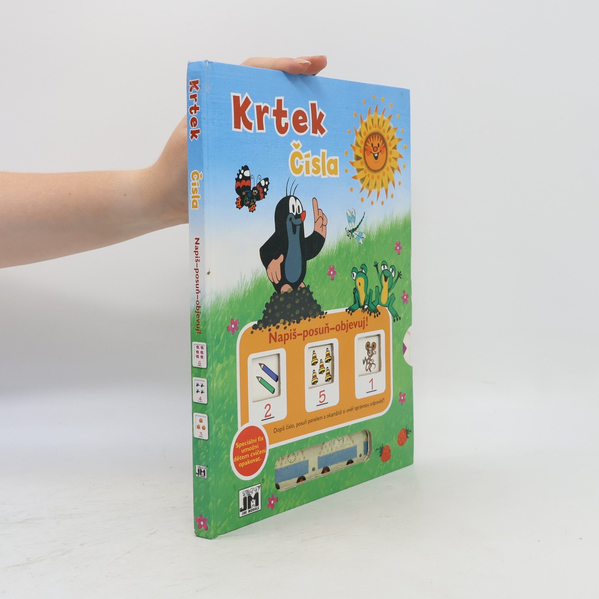 a.s. JIRI MODELS Krtek Napiš-posuň-objevuj! Čísla