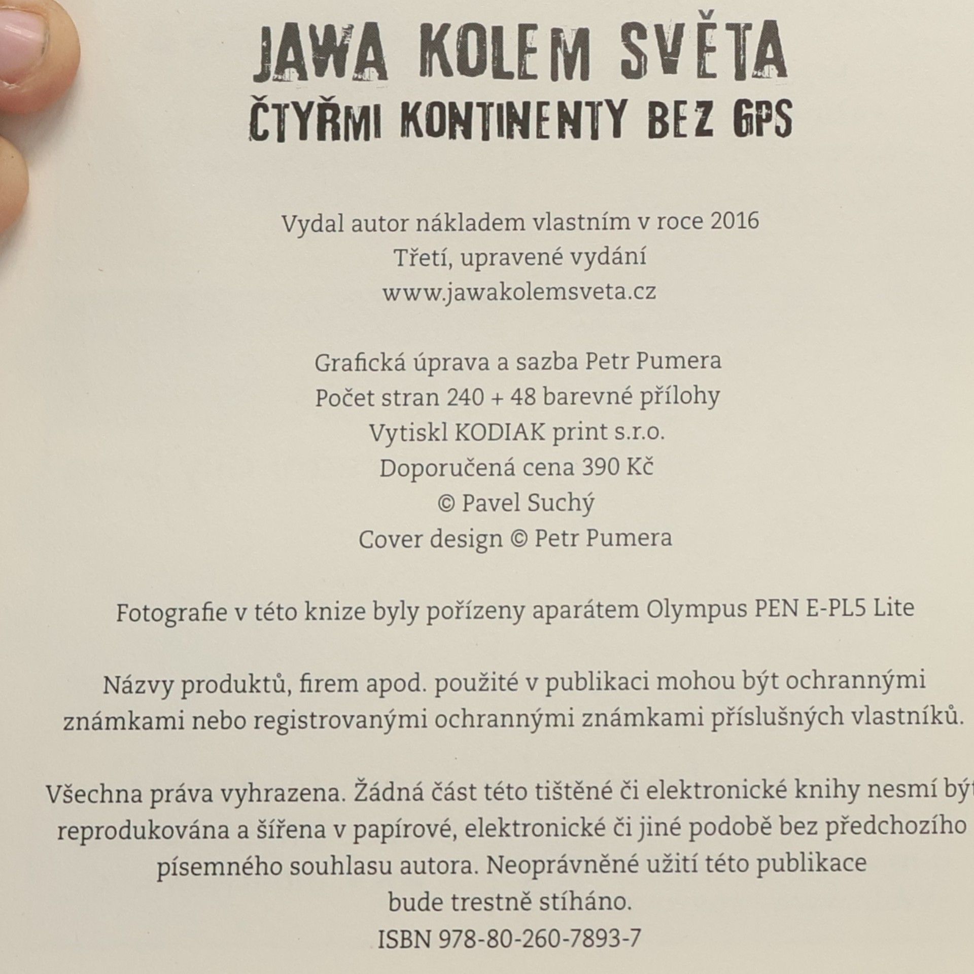 Pavel Suchý Jawa kolem světa. Čtyřmi kontinenty bez GPS