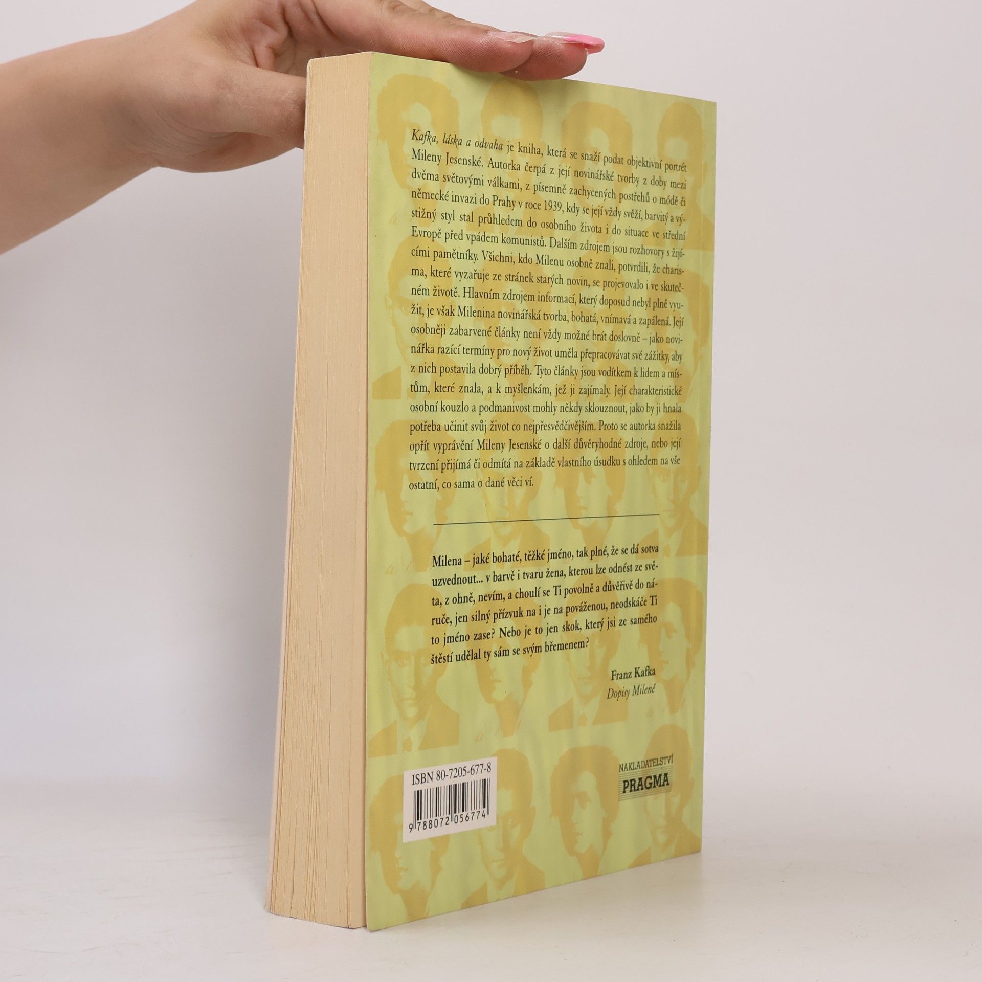 Mary Hockaday Kafka, láska a odvaha. Život Mileny Jesenské