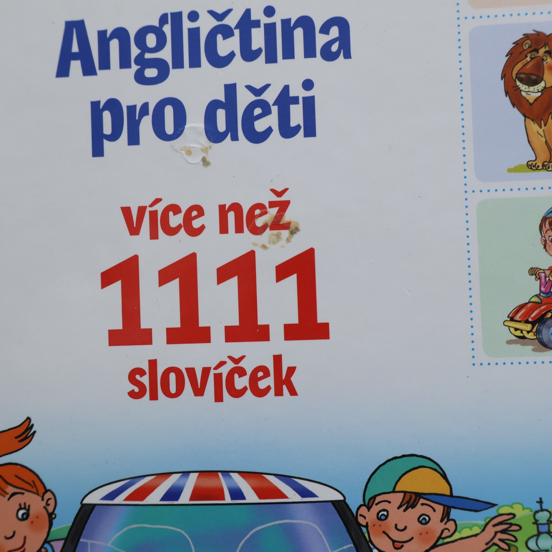 Antonín Šplíchal Obrázkový slovníček: angličtina pro děti: více než 1111 slovíček