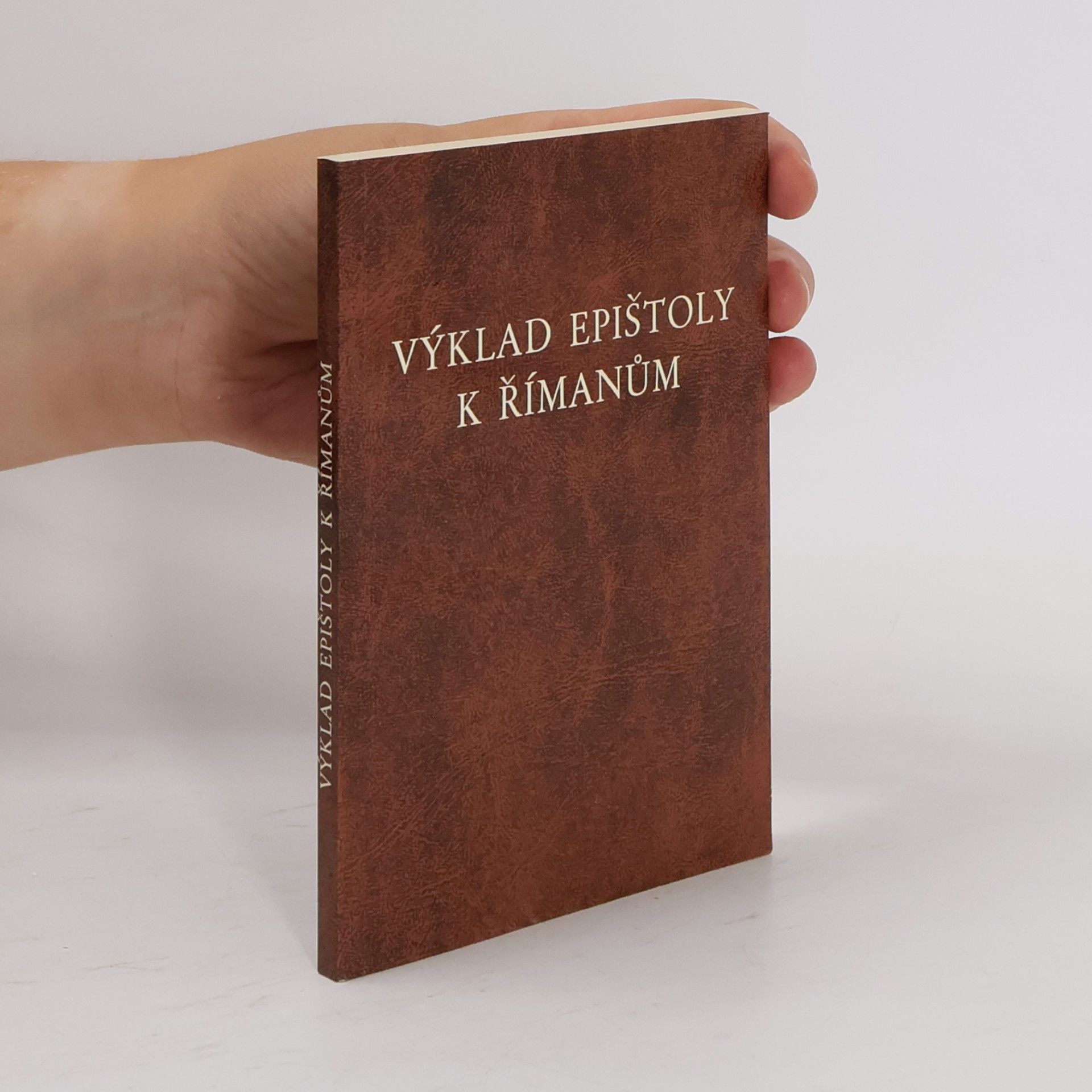 Autorenkollektiv Výklad epištoly k Římanům