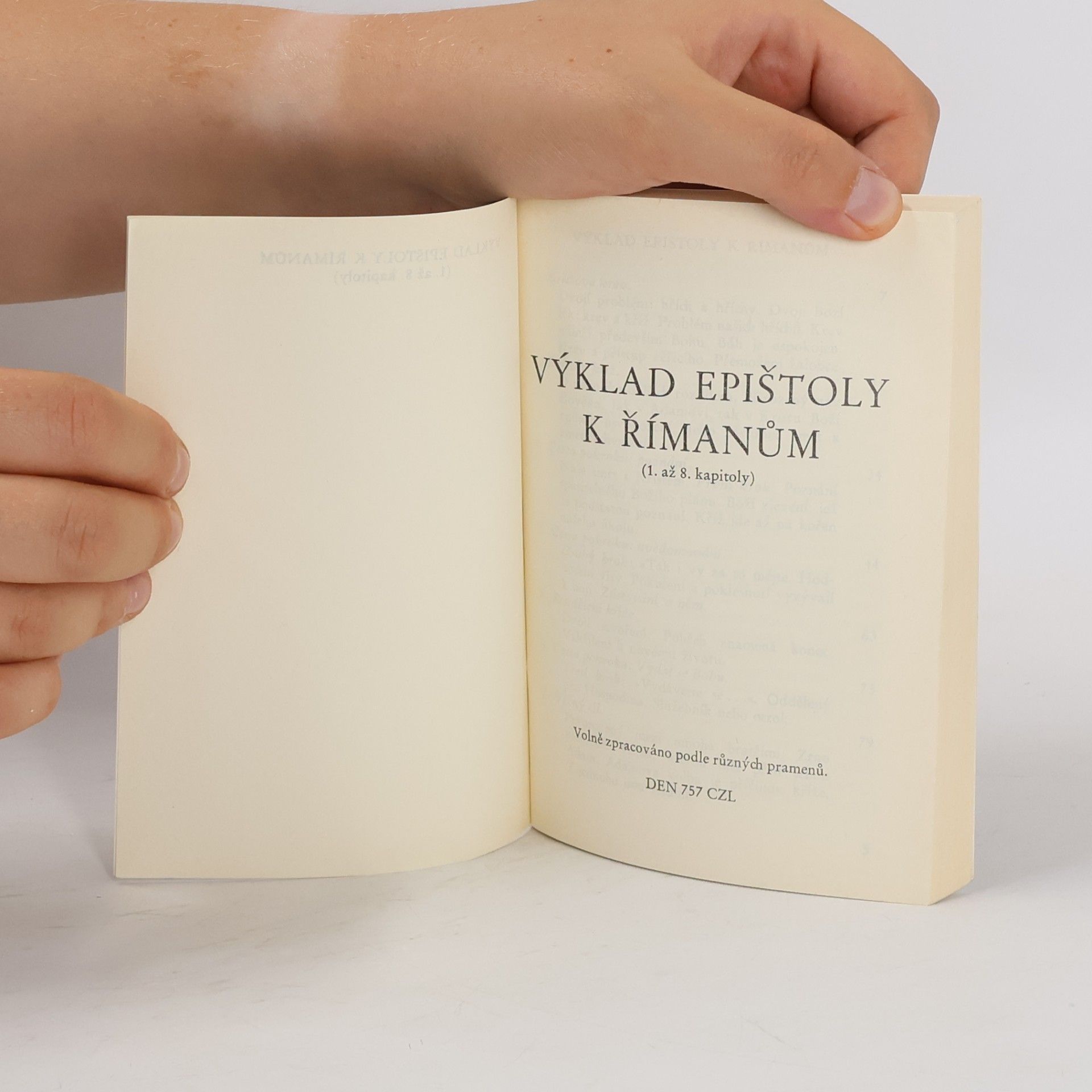Autorenkollektiv Výklad epištoly k Římanům