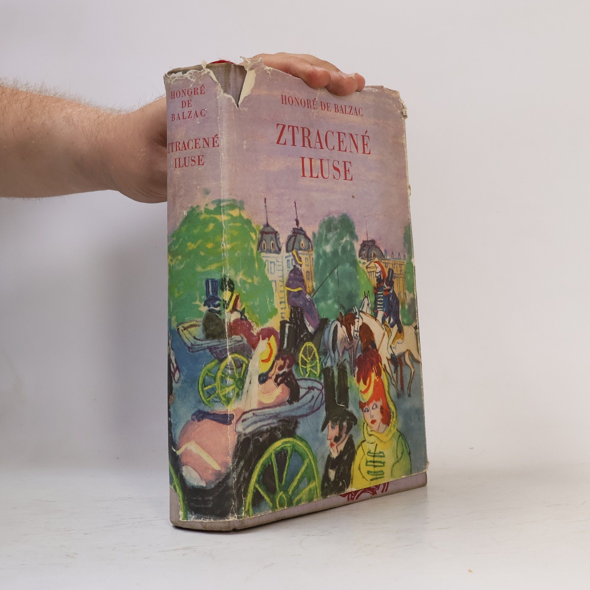 Honoré de Balzac Ztracené iluse