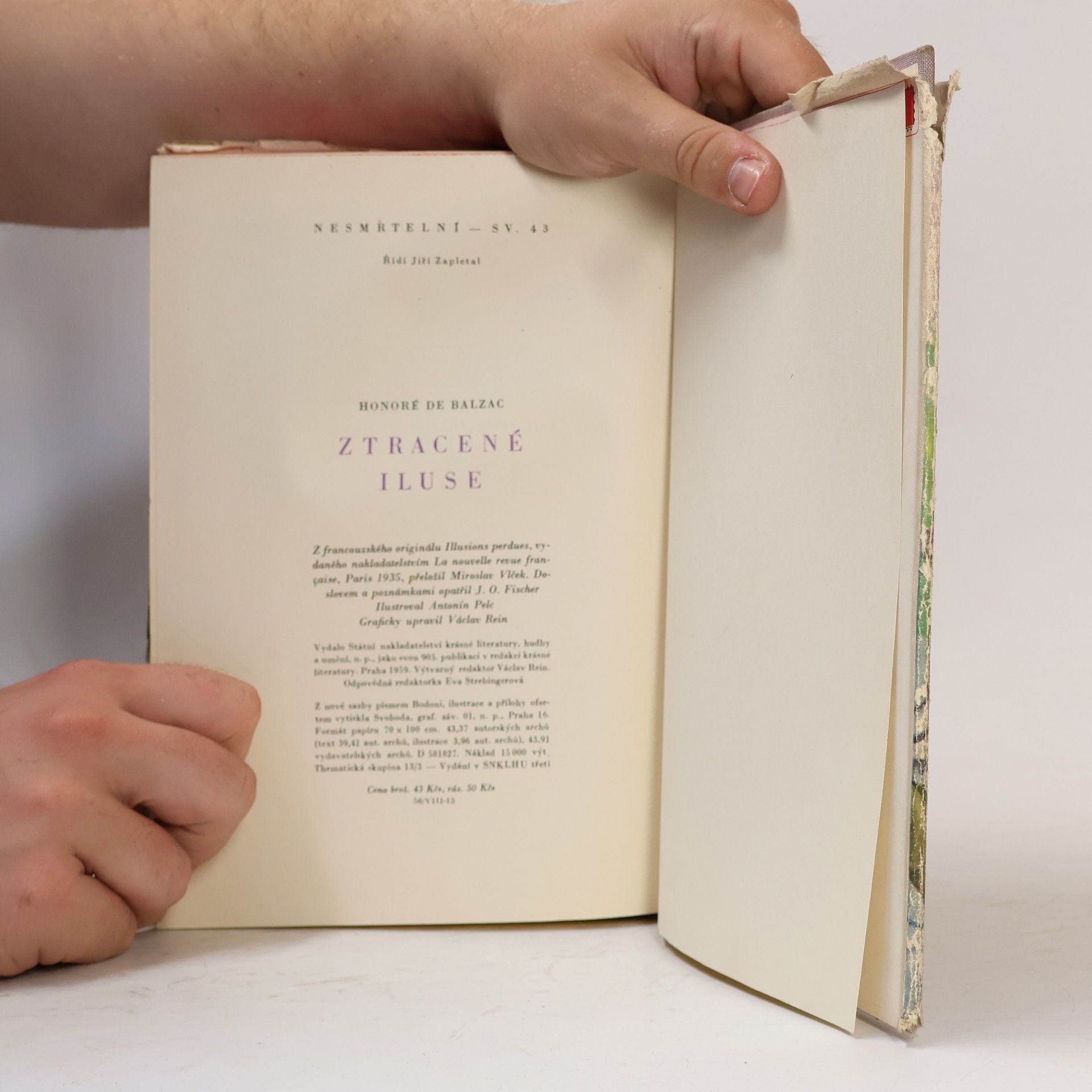 Honoré de Balzac Ztracené iluse