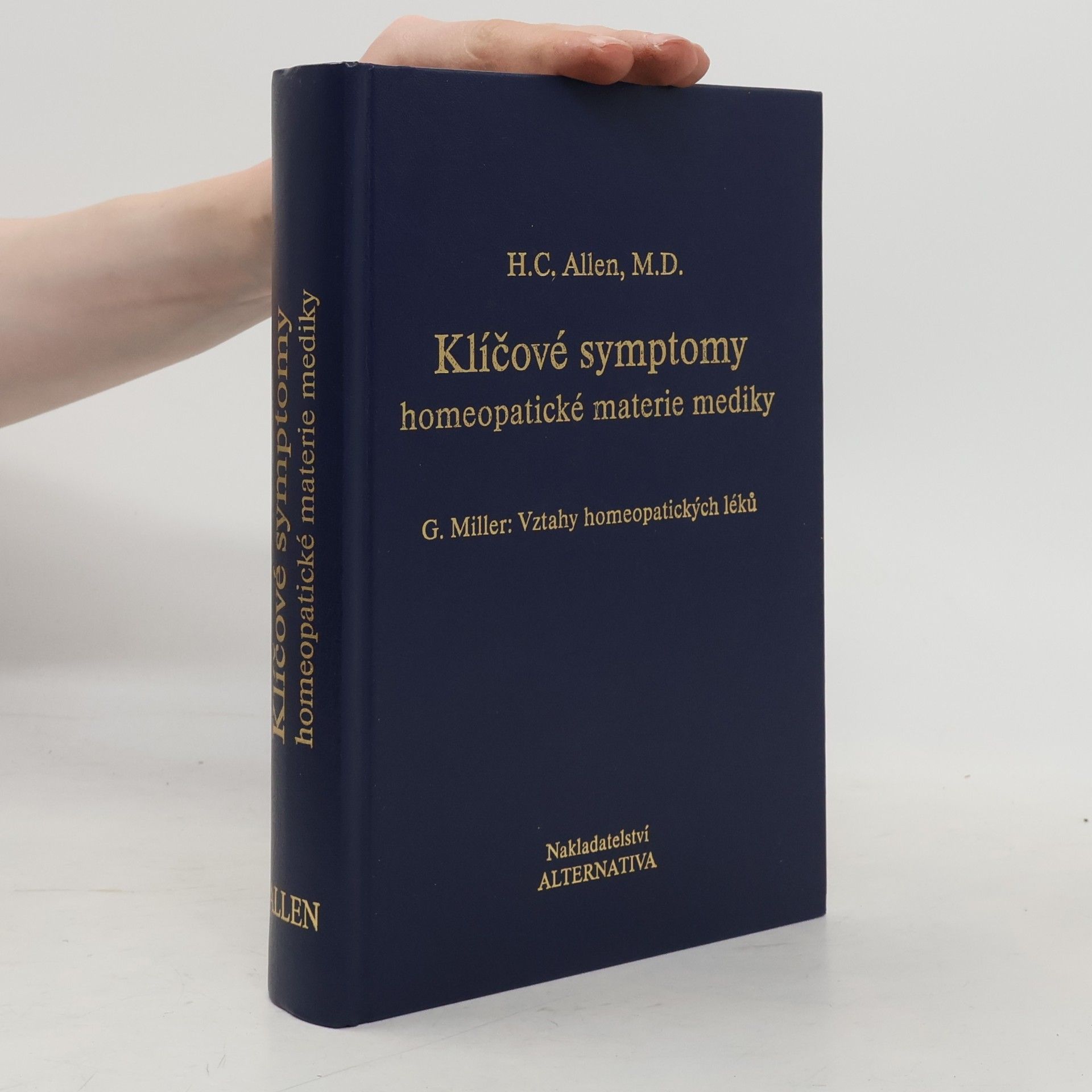Klíčové symptomy homeopatické materie mediky