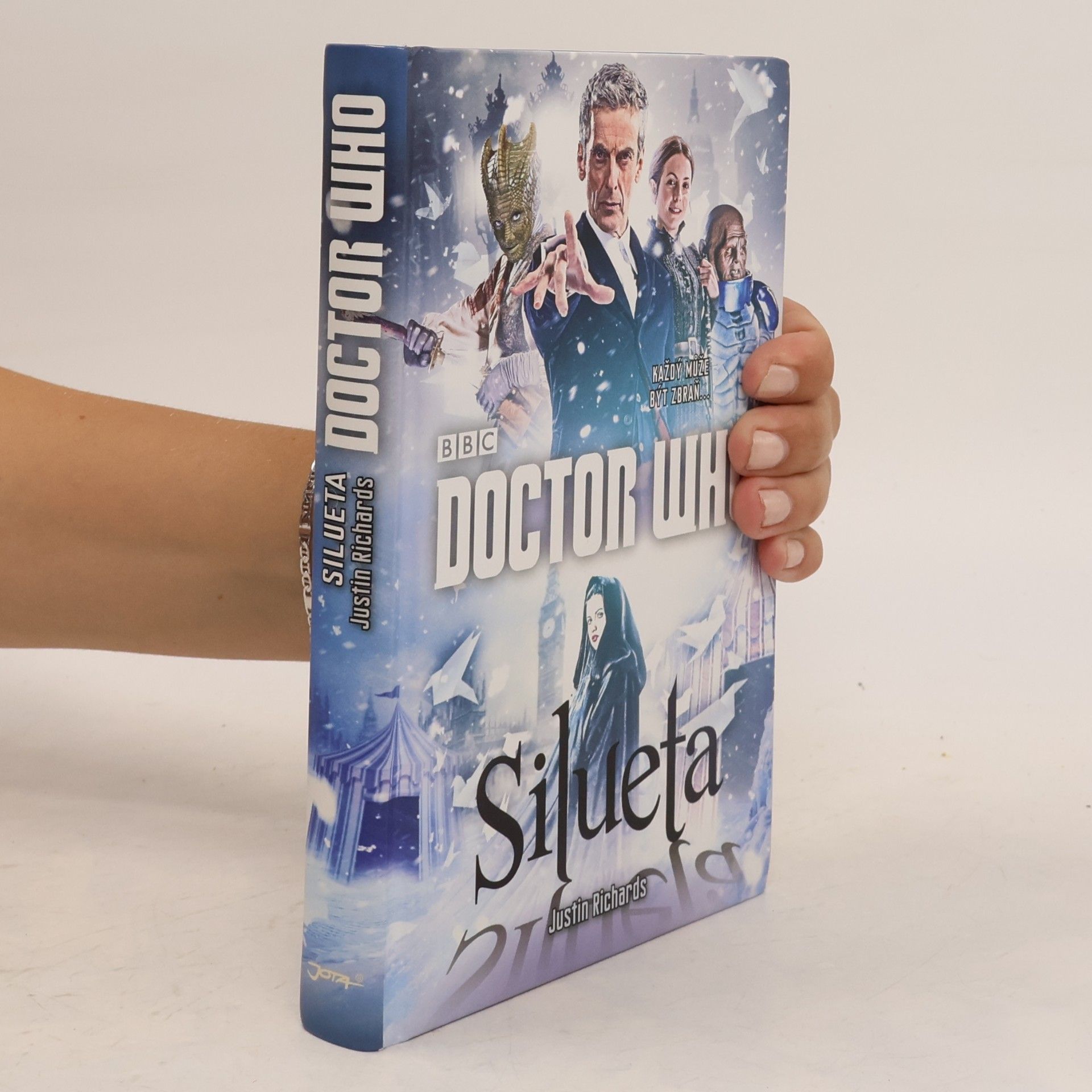 Justin Richards Doctor Who. Silueta