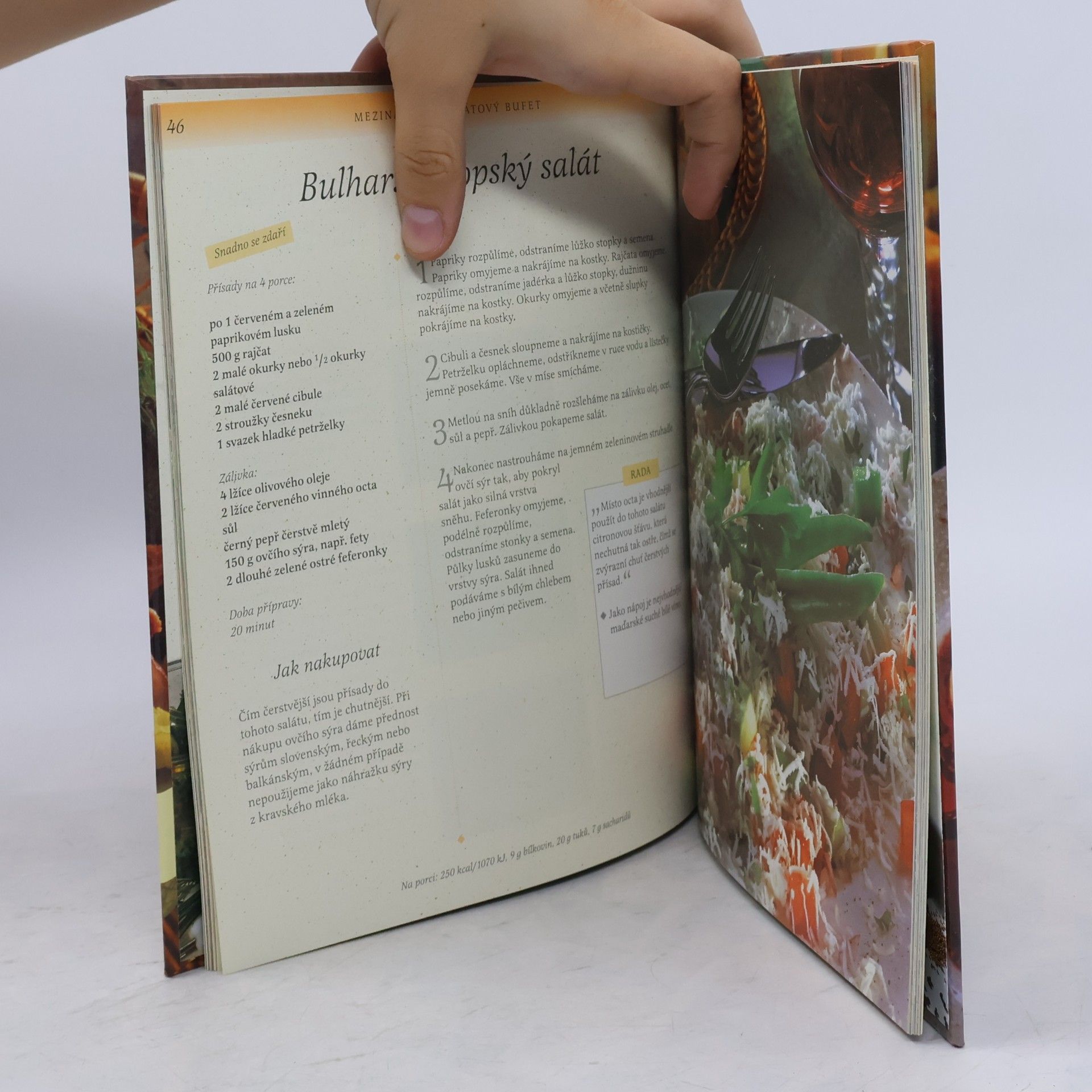 Various authors Rafinované saláty: Předpisy, dobré rady, jak nakupovat