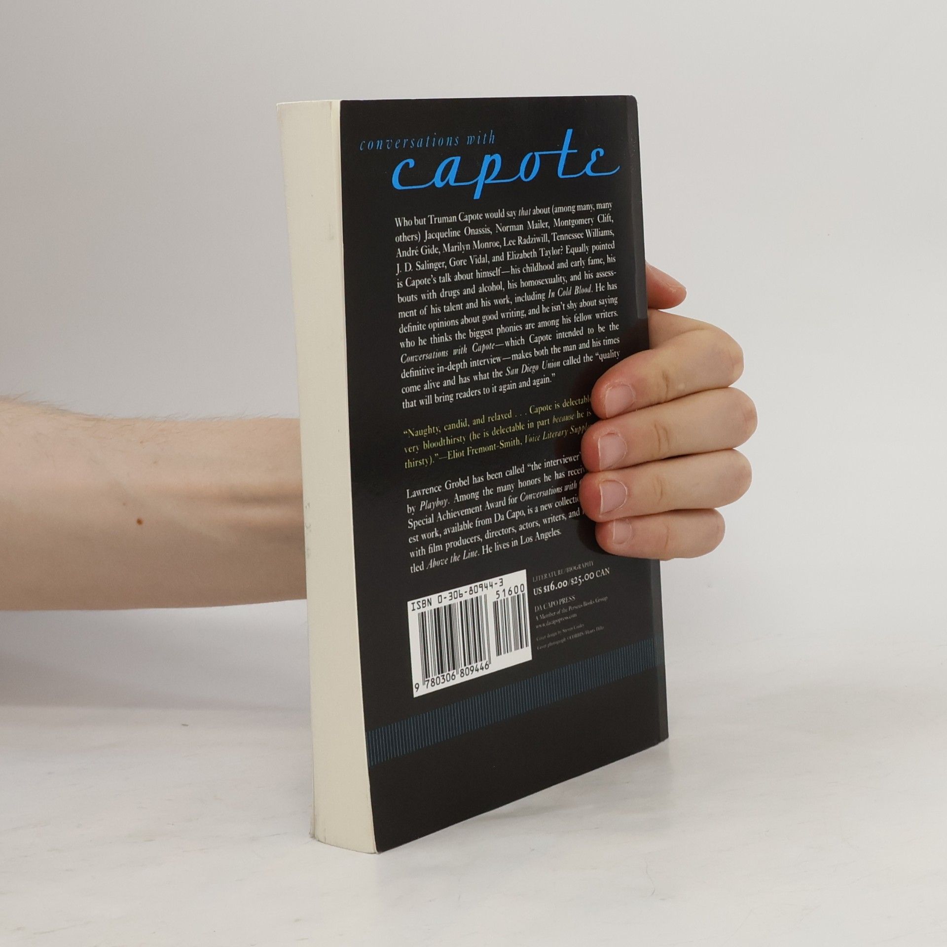 Lawrence Grobel Conversations With Capote