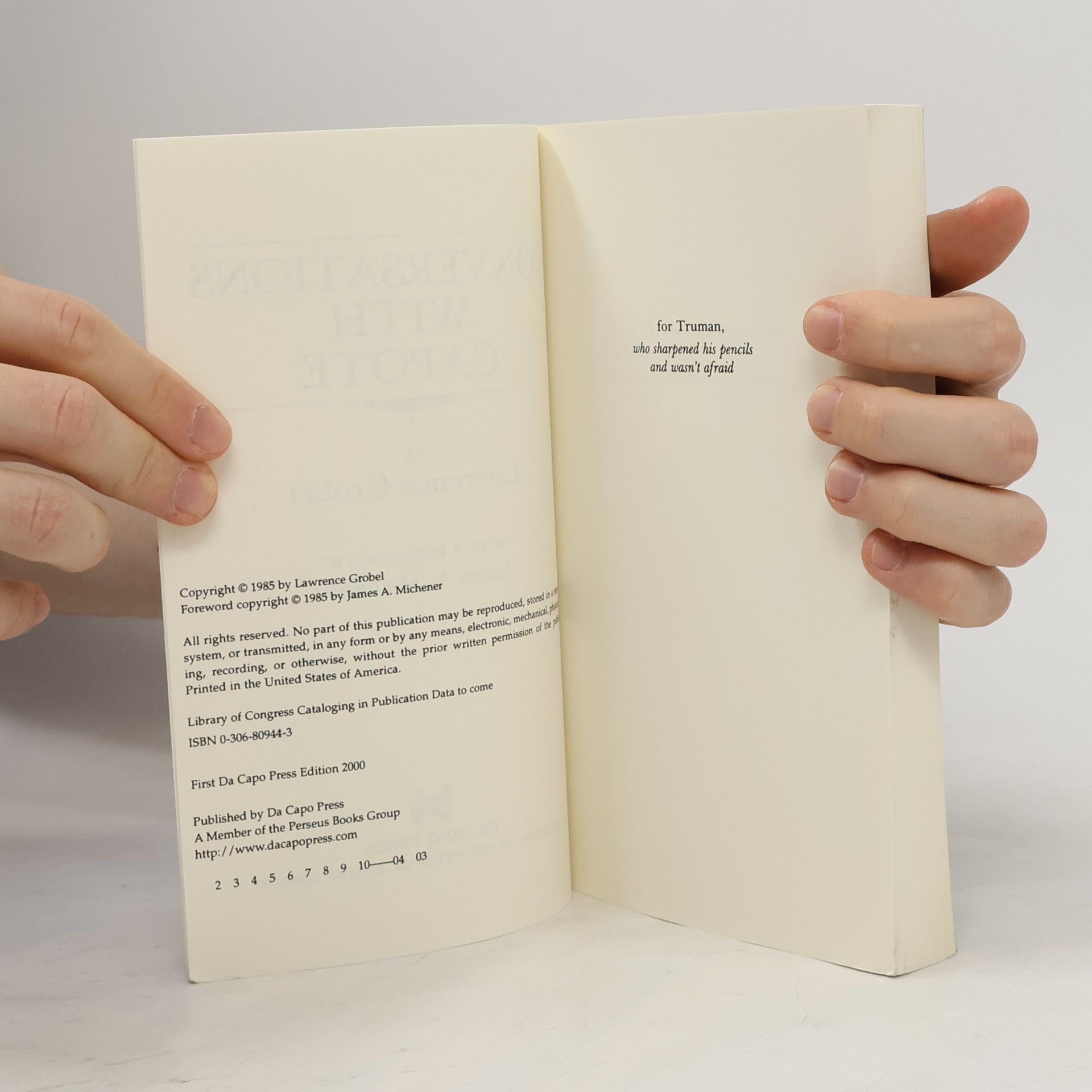 Lawrence Grobel Conversations With Capote