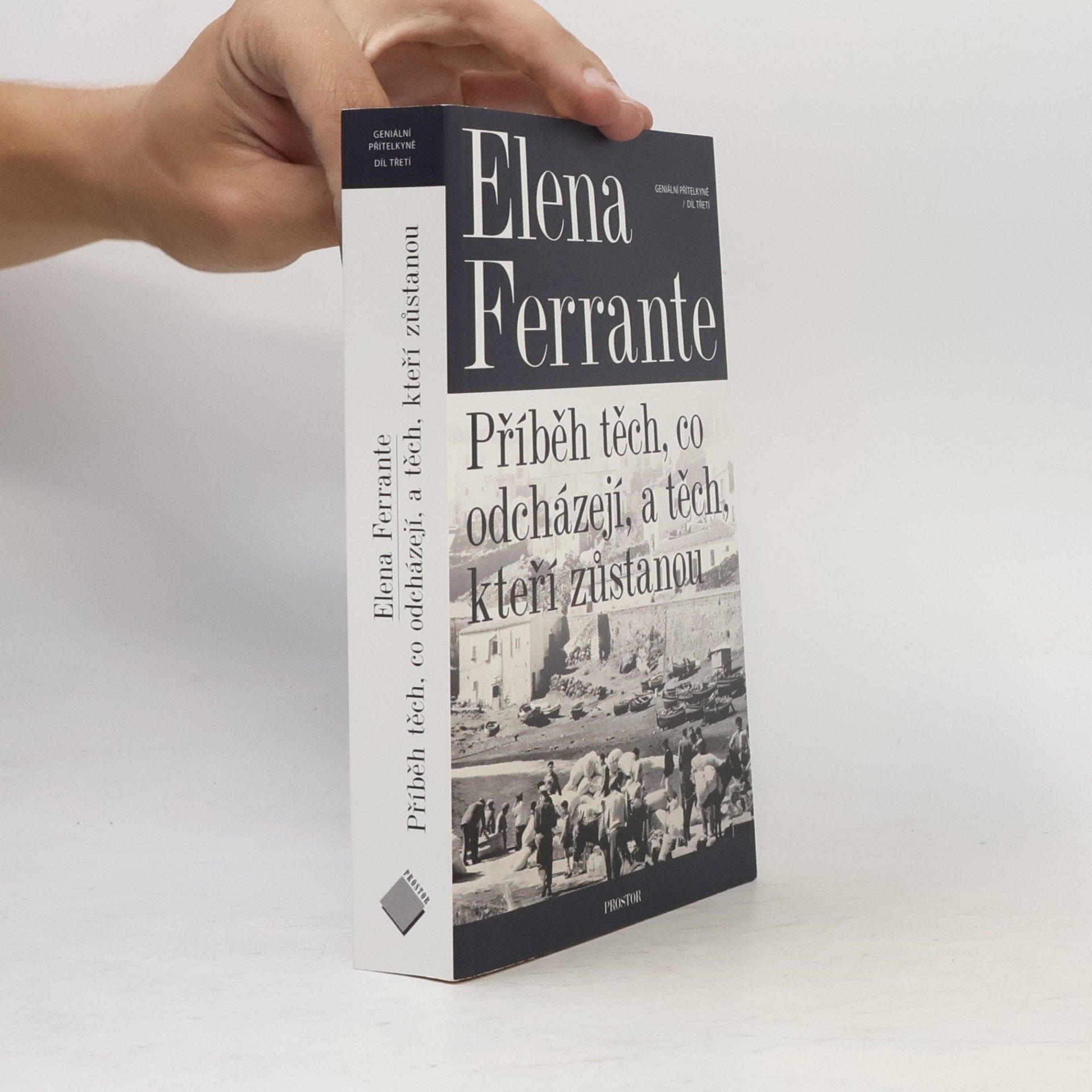 Elena Ferrante Geniální přítelkyně 3. Příběh těch, co odcházejí, a těch, kteří zůstanou