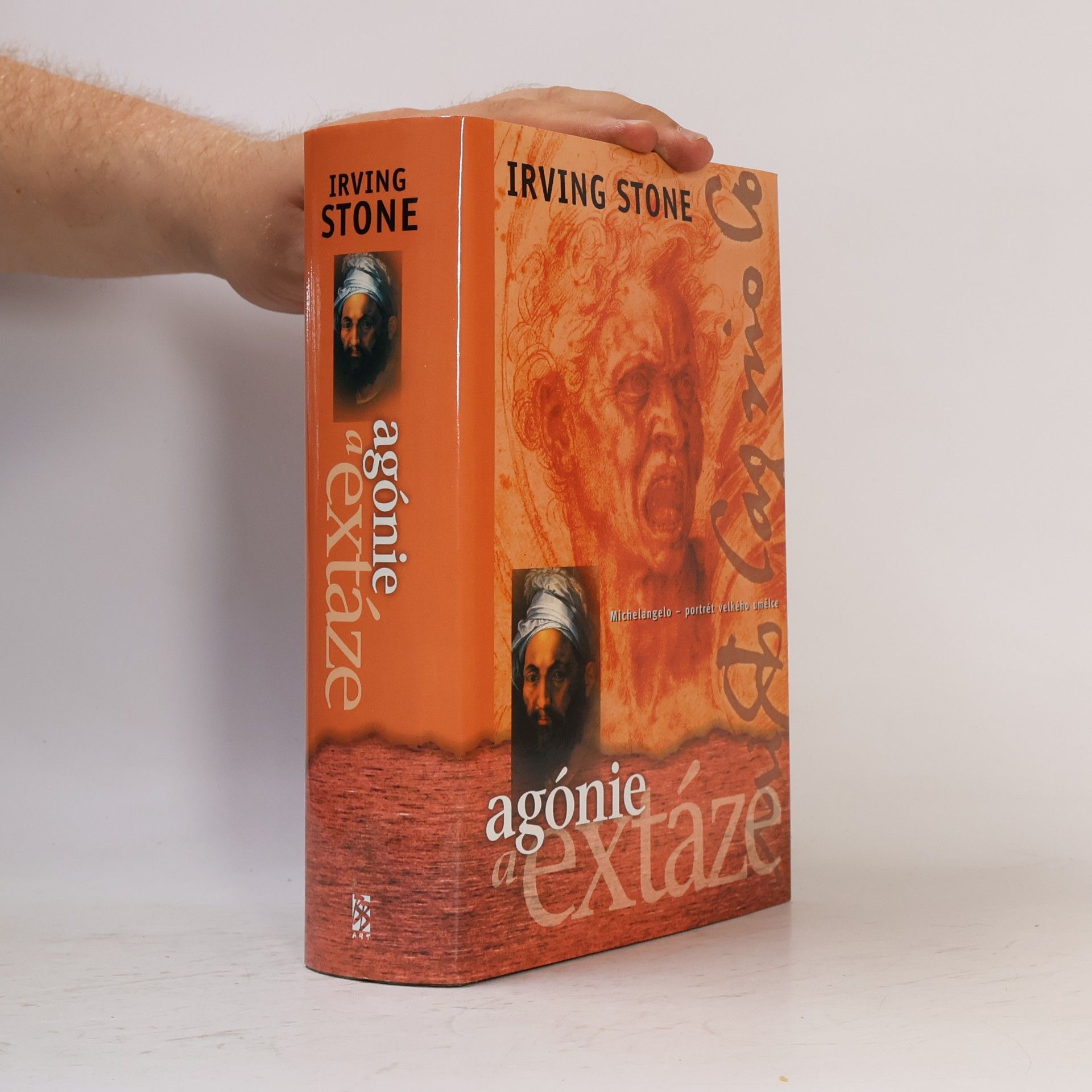 Irving Stone Agónie a extáze. Životopisný román o Michelangelovi