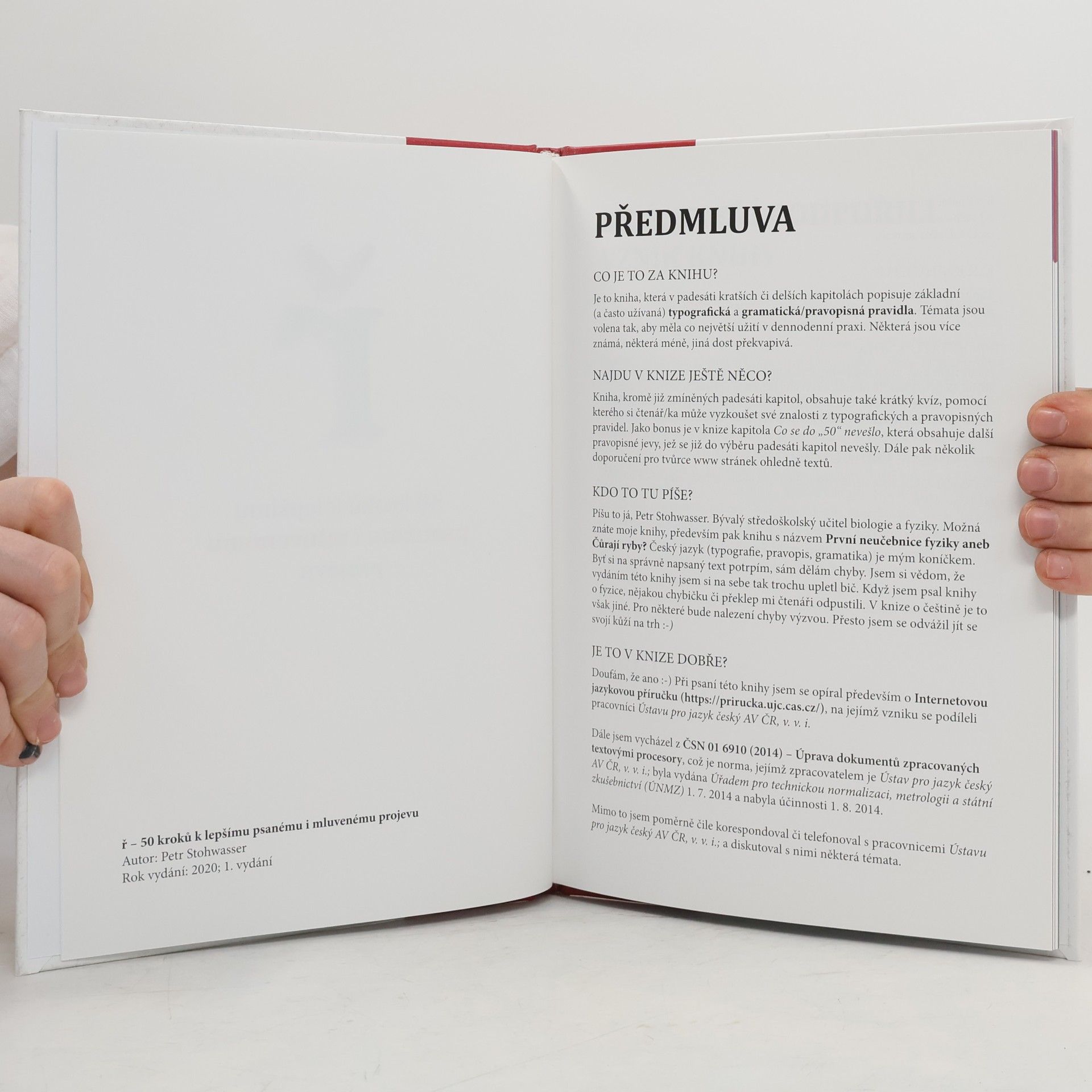 Petr Stohwasser Ř. 50 kroků k lepšímu psanému i mluvenému projevu