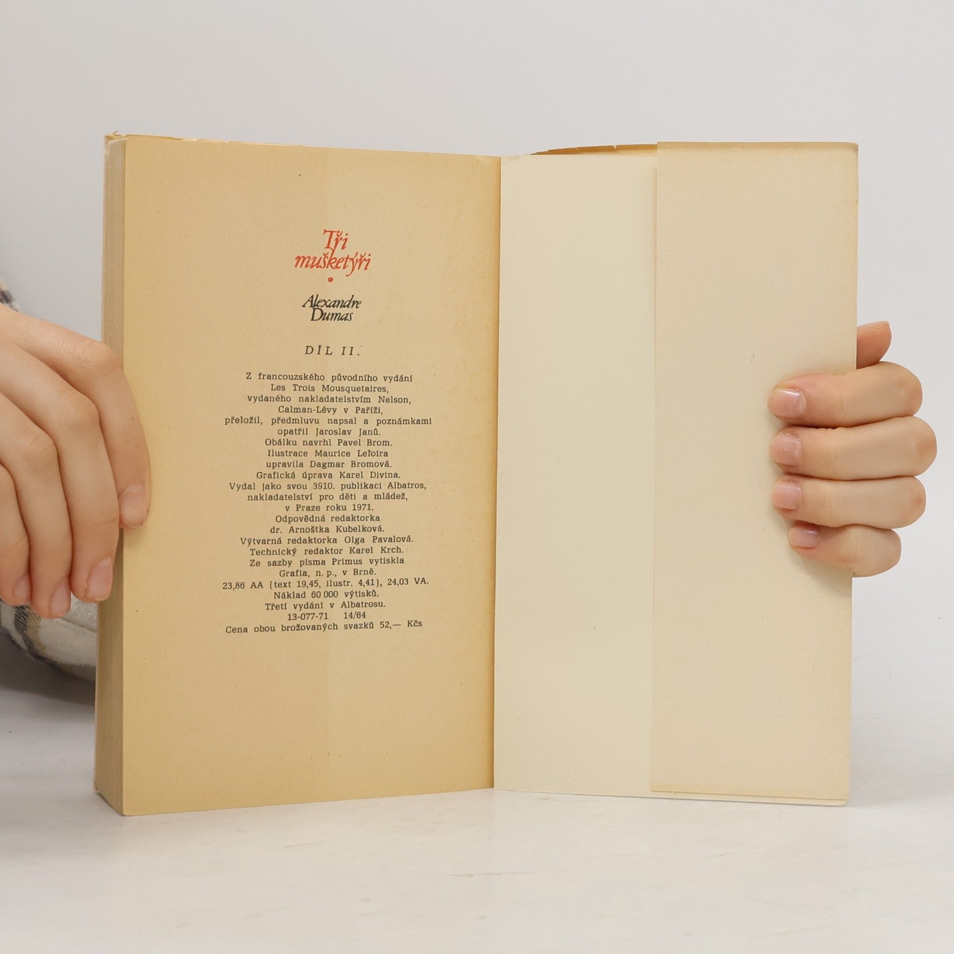 Alexandre Dumas Tři mušketýři 2