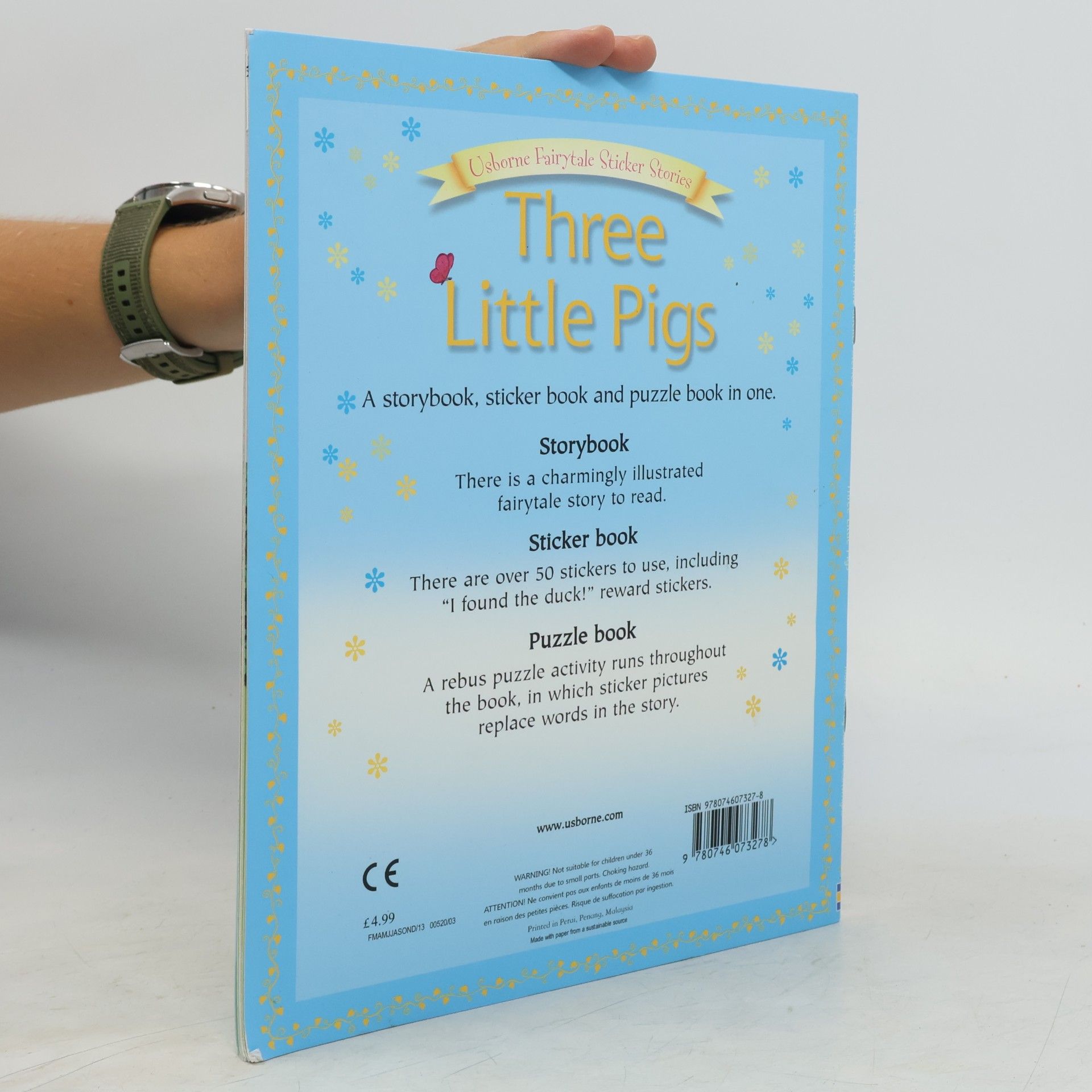 Heather Amery Usborne Fairytale Sticker Stories: The Three Little Pigs