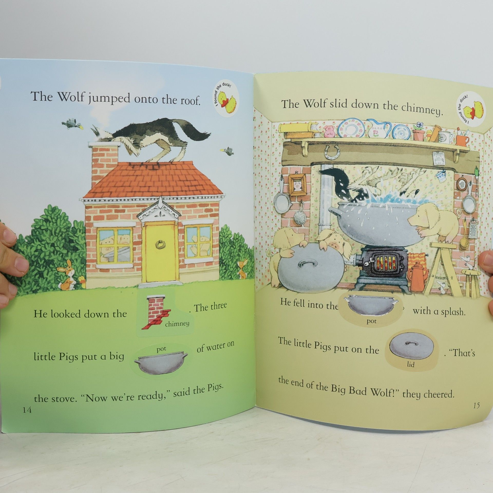 Heather Amery Usborne Fairytale Sticker Stories: The Three Little Pigs
