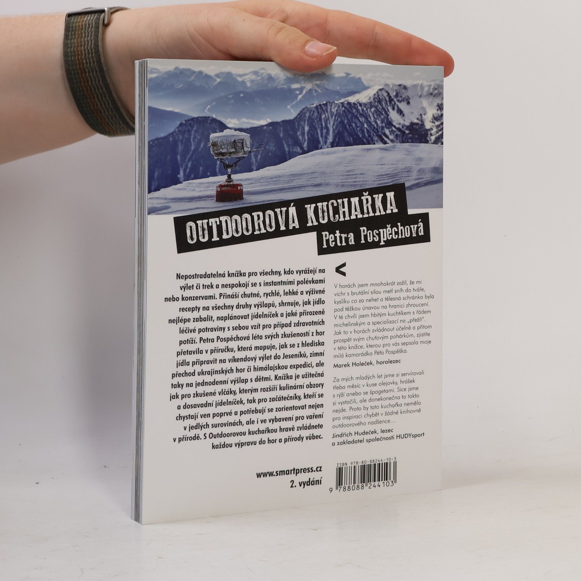 Petra Pospěchová Outdoorová kuchařka : od rodinných výletů po zimní horské expedice